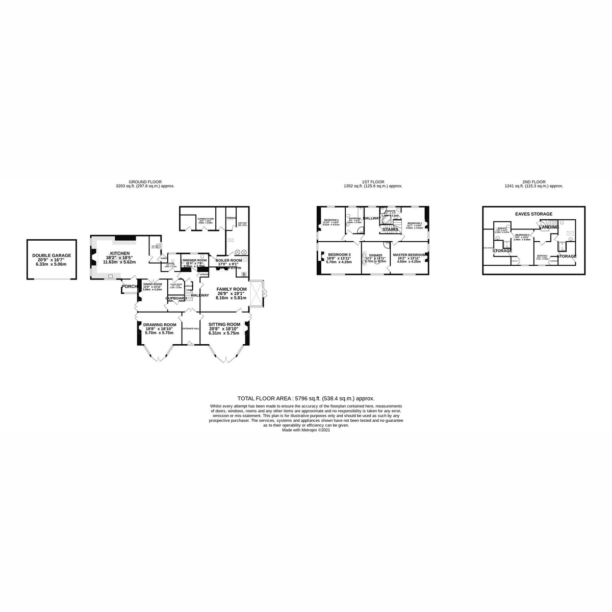 Floorplan — Church Town Lezayre, Isle Of Man, IM7 2, Sulby.