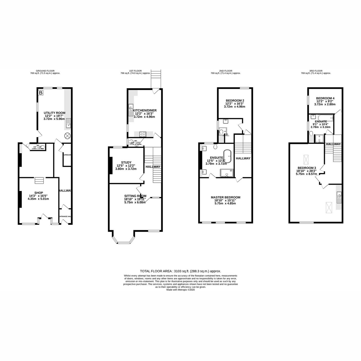 Floorplan — Bay View Road, Isle Of Man, IM9 5, Port St Mary.