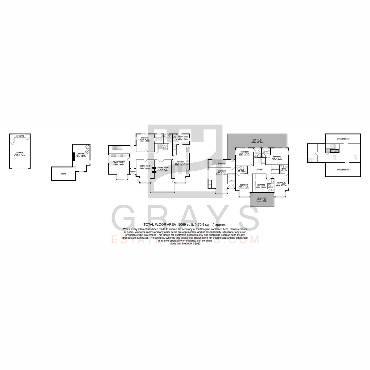 Floorplan — Ramsey Road, Isle Of Man, IM4 7, Ramsey.