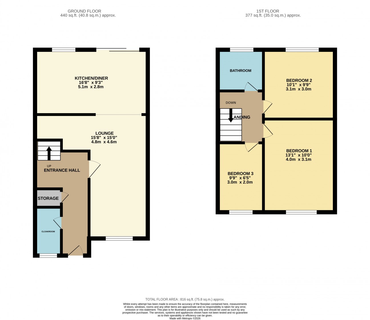 Floorplan — 35, Harcroft Meadow, Douglas, IM2 1PE.