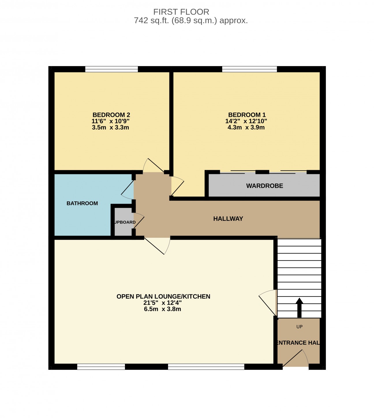 Floorplan — 30, Stevenson Court, Douglas, IM2 2FA.