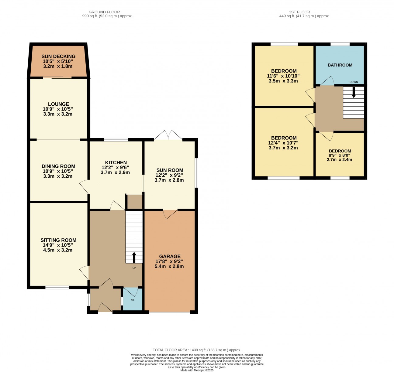 Floorplan — 19, Ballachrink, Colby, IM9 4PB.