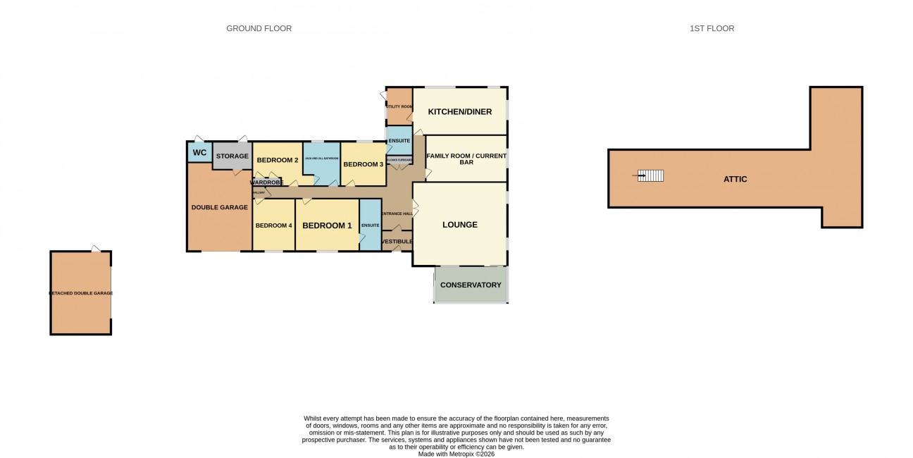 Floorplan — Thie Awen, Glen Auldyn, Ramsey, Isle of Man, IM7 2AF.