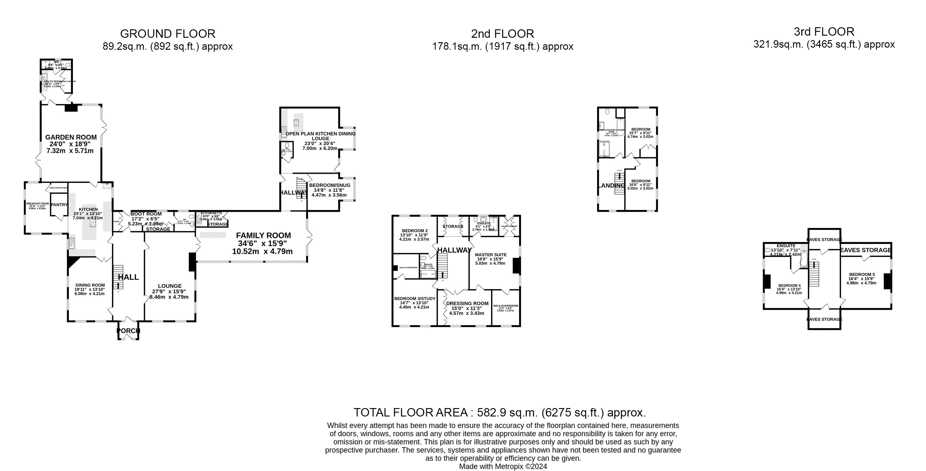 Floorplan — The Cronk, Smeale Road, Andreas IM7 4JA.