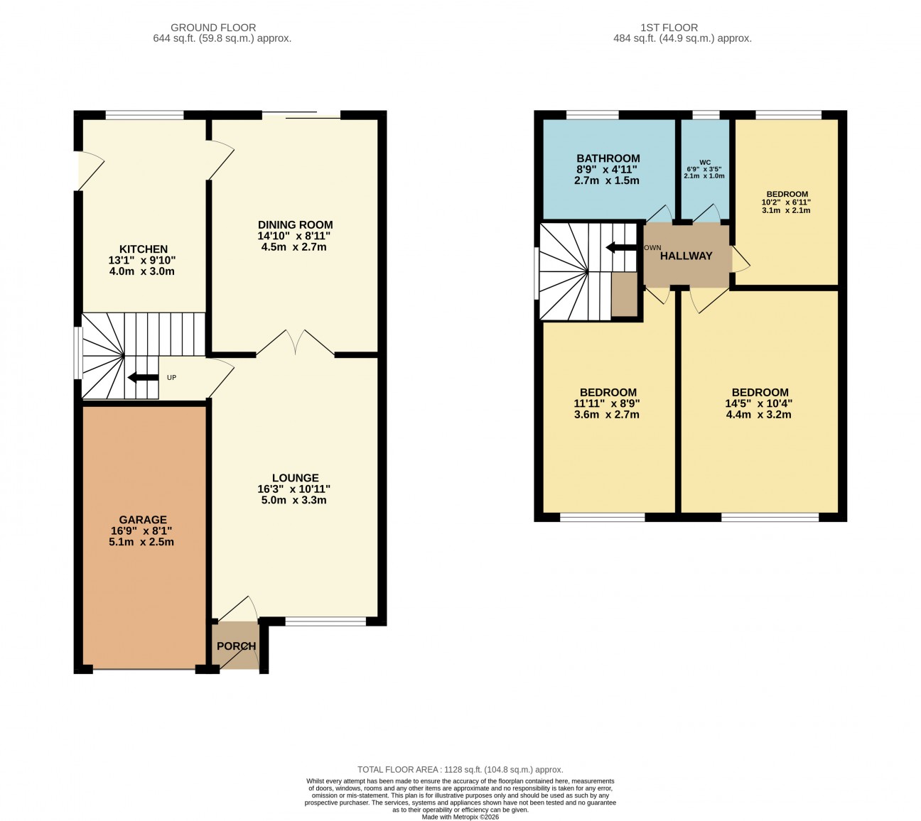 Floorplan — 2, Slieau Curn Park, Kirk Michael, Isle of Man, IM6 1EH.