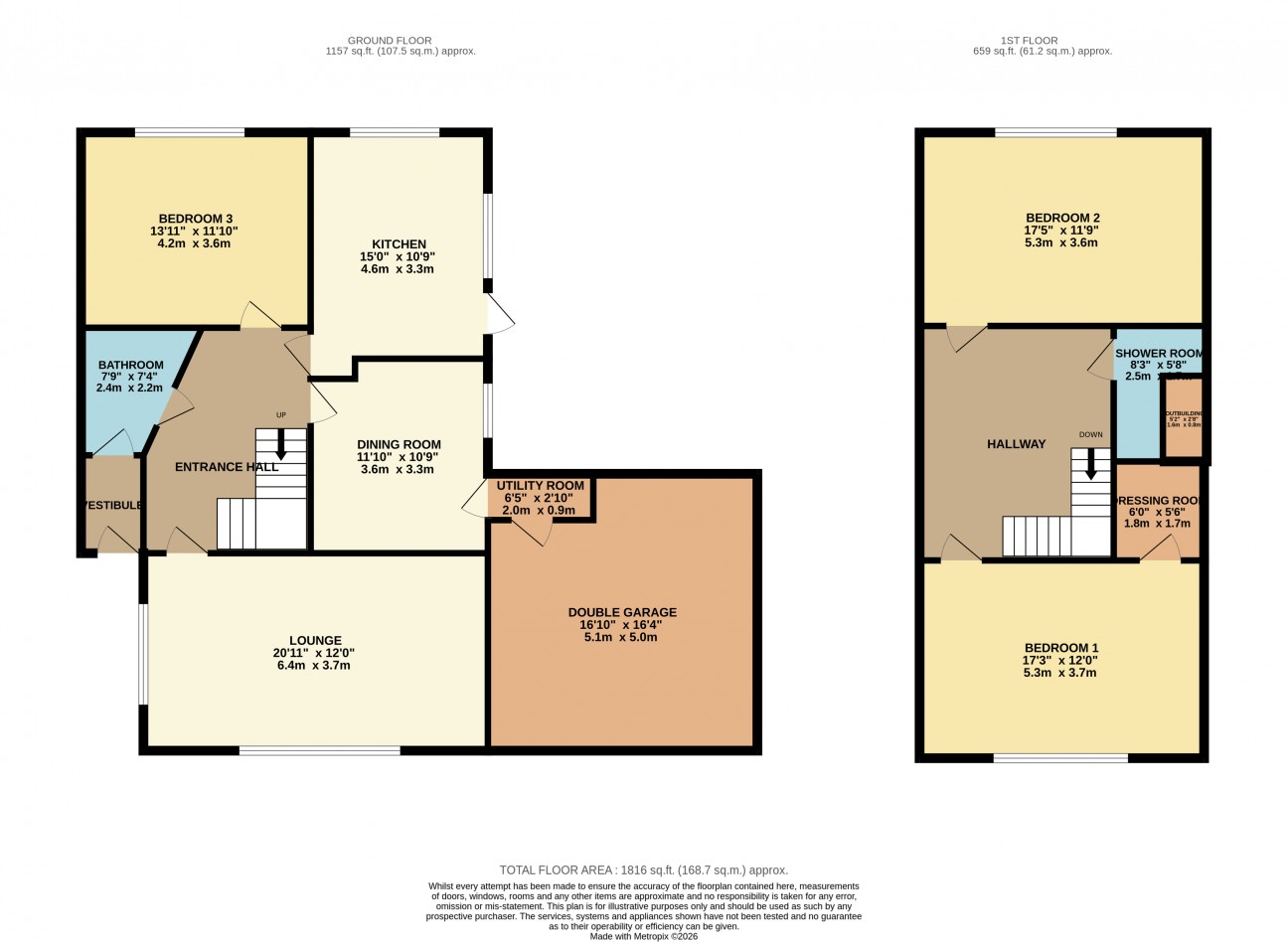 Floorplan — 38, Ballaughton Manor Hill, Isle of Man, IM2 1NU.