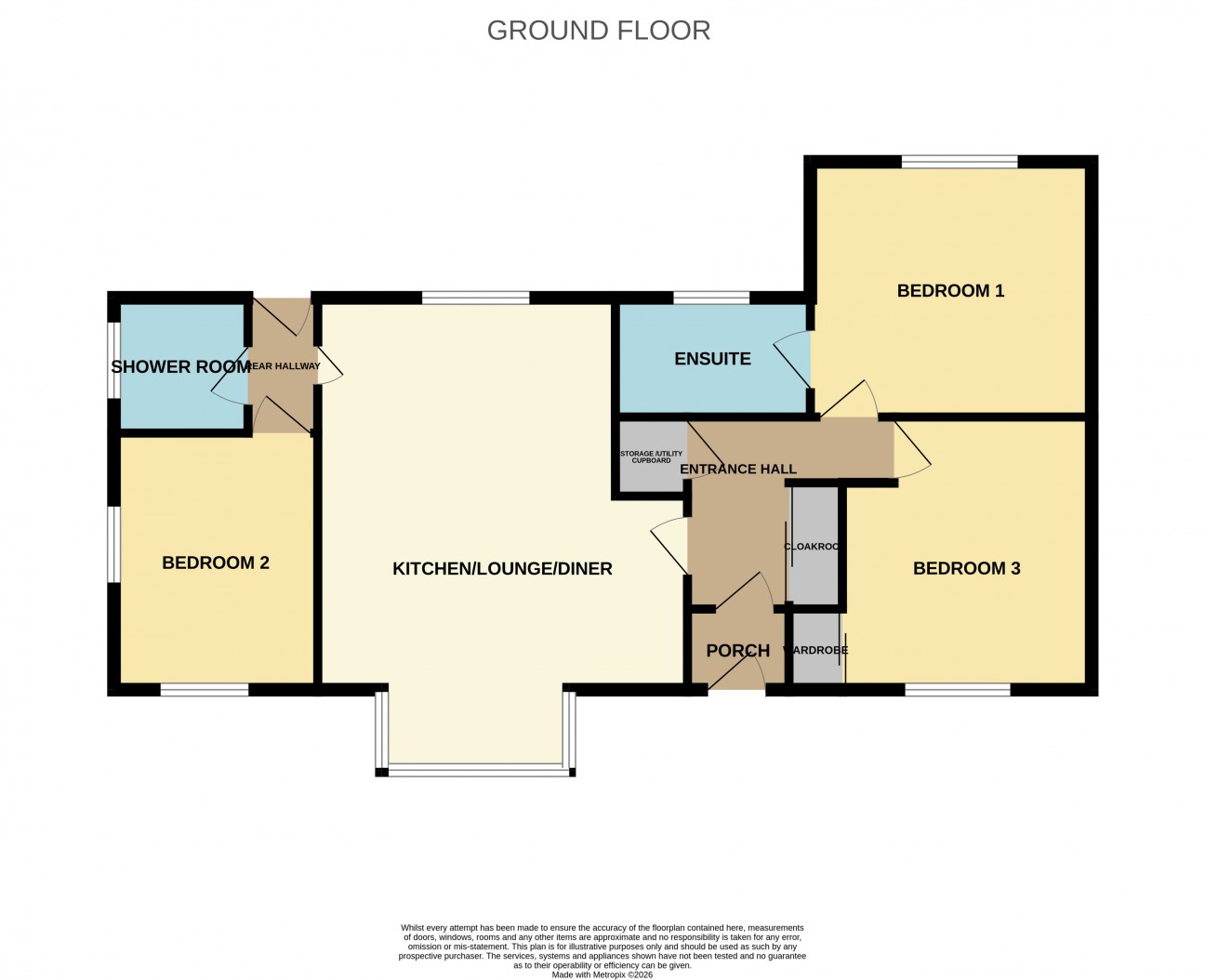 Floorplan — Cushag, 22, Victoria Terrace, Isle of Man, IM2 4EX, Douglas.