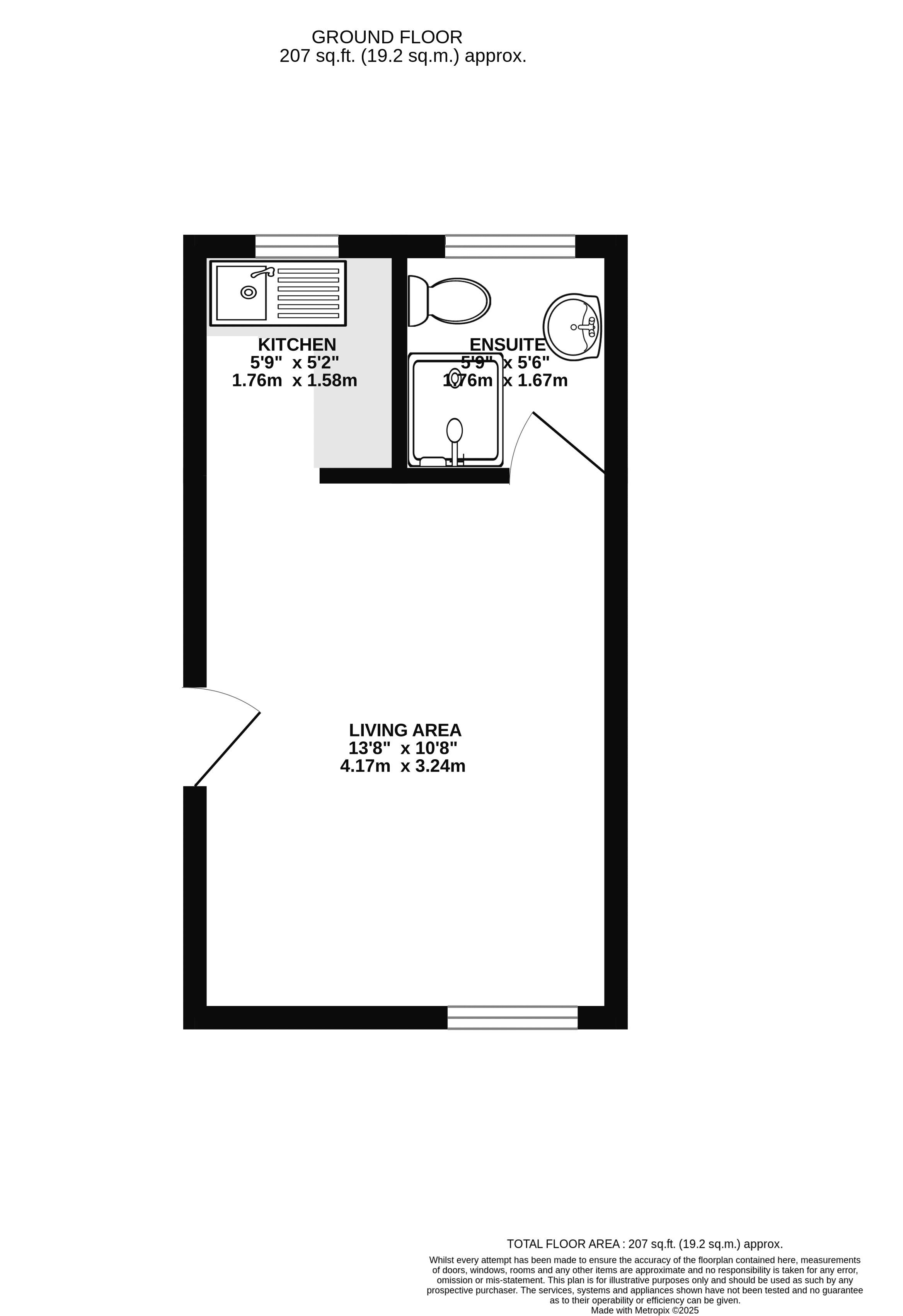 Floorplan — Willoughby, Fistard Road, Port St Mary IM9 5HD. — Plan 2 of 2