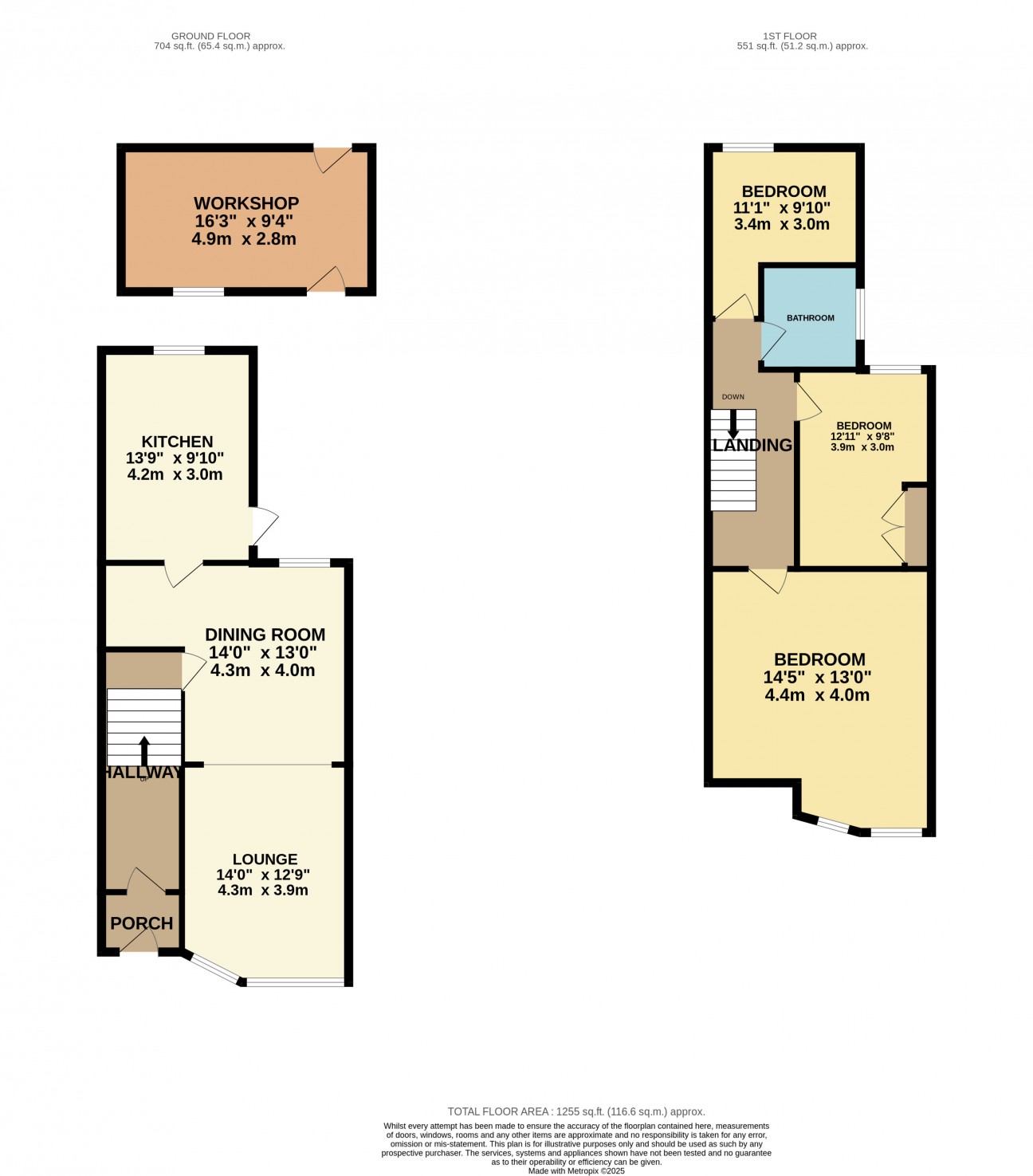 Floorplan — 35, Lancaster Road, Douglas, IM2 5BB.