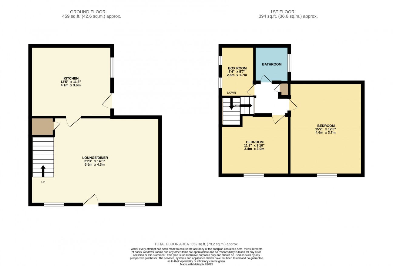 Floorplan — 2, Bridge Road, Ballasalla, IM9 3DA.