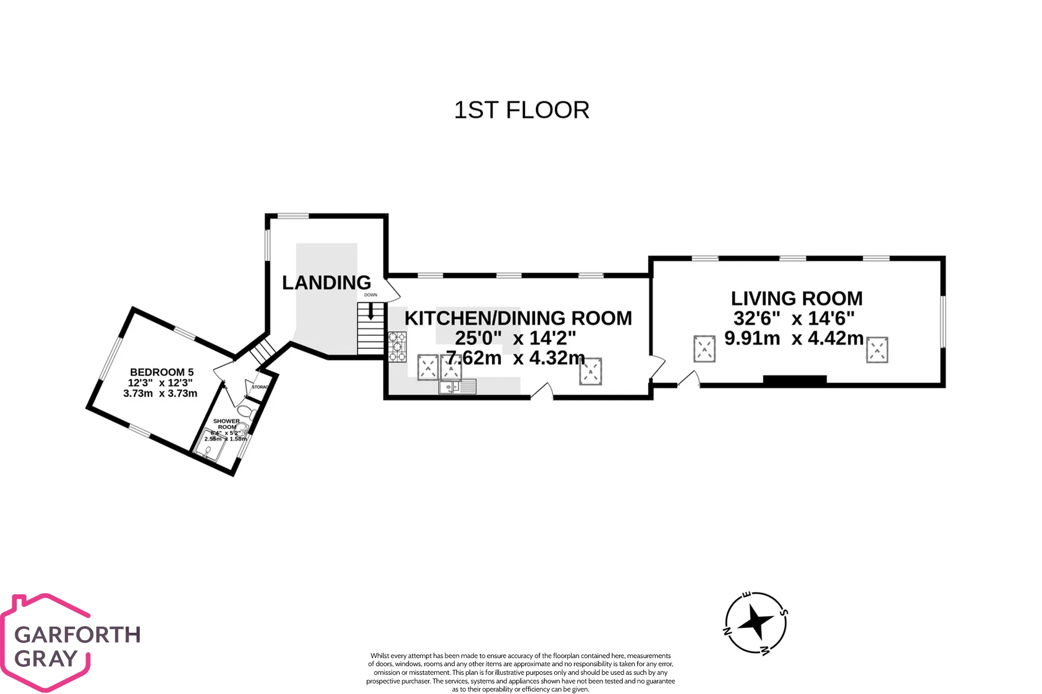 Floorplan — Ballamoar Coach House, Ramsey Road, Laxey. — Plan 2 of 3