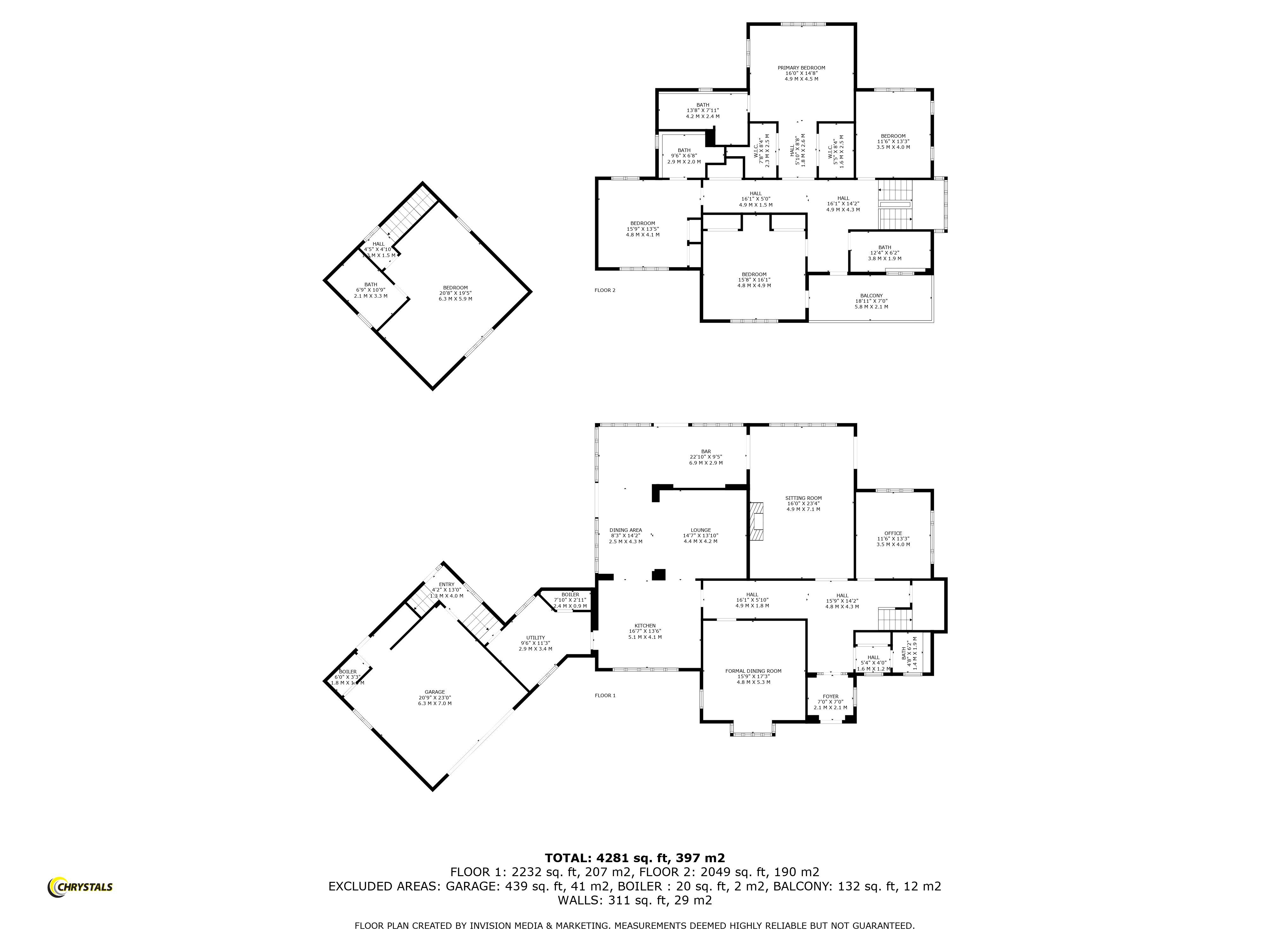 Floorplan — Victoria House, Lucerne Court, Douglas IM2 6BJ.
