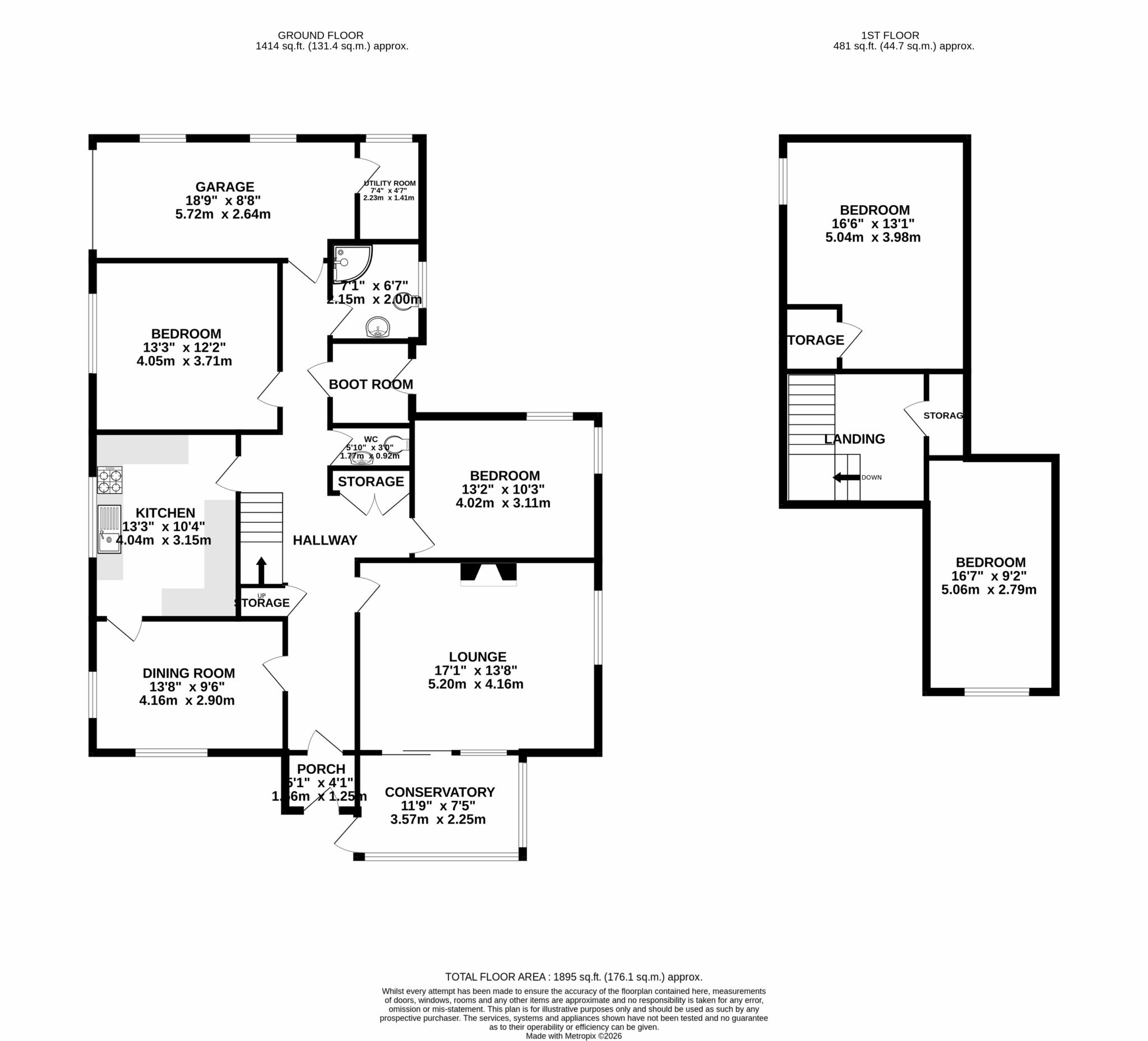Floorplan — 1 Glen Close, Glen Maye.