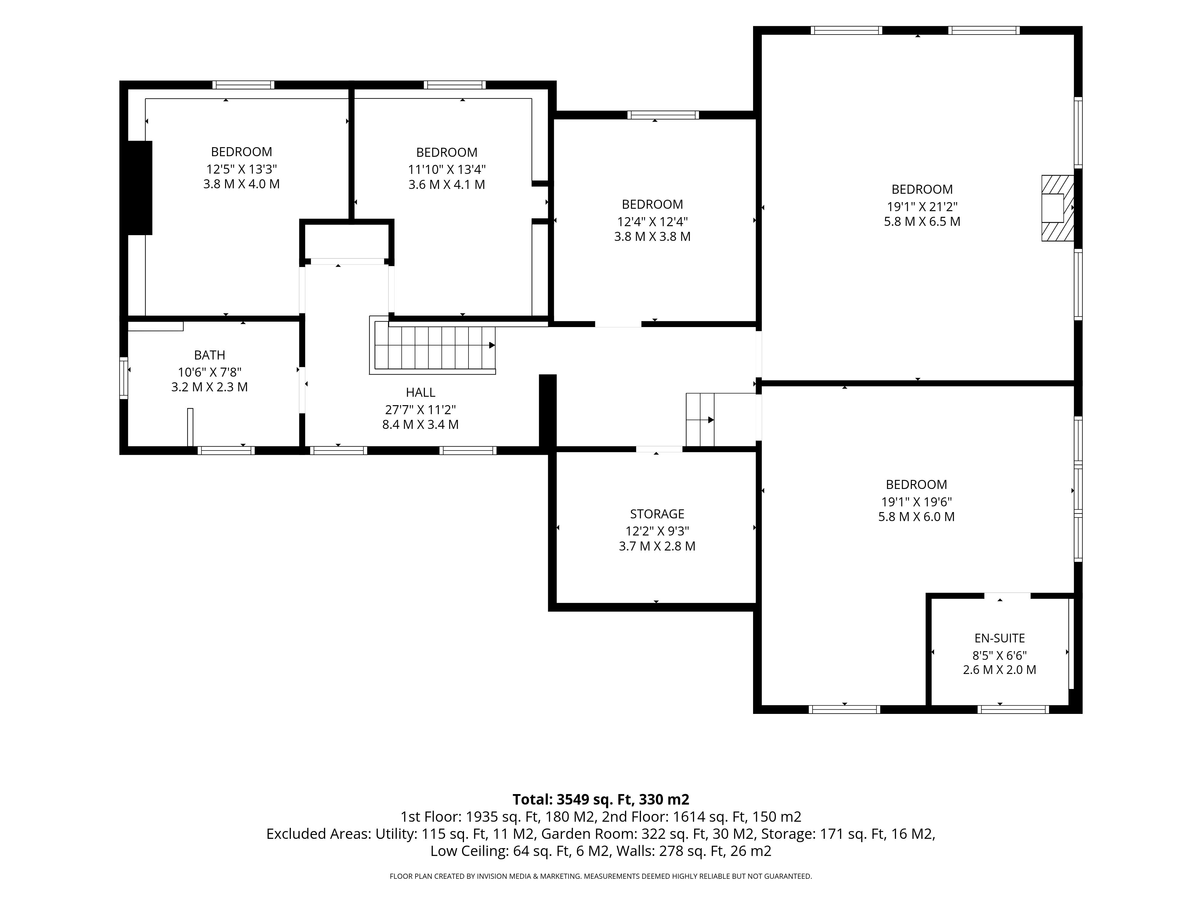 Floorplan — Old Clarum House, Ballaragh Road, Laxey IM4 7PL. — Plan 2 of 3