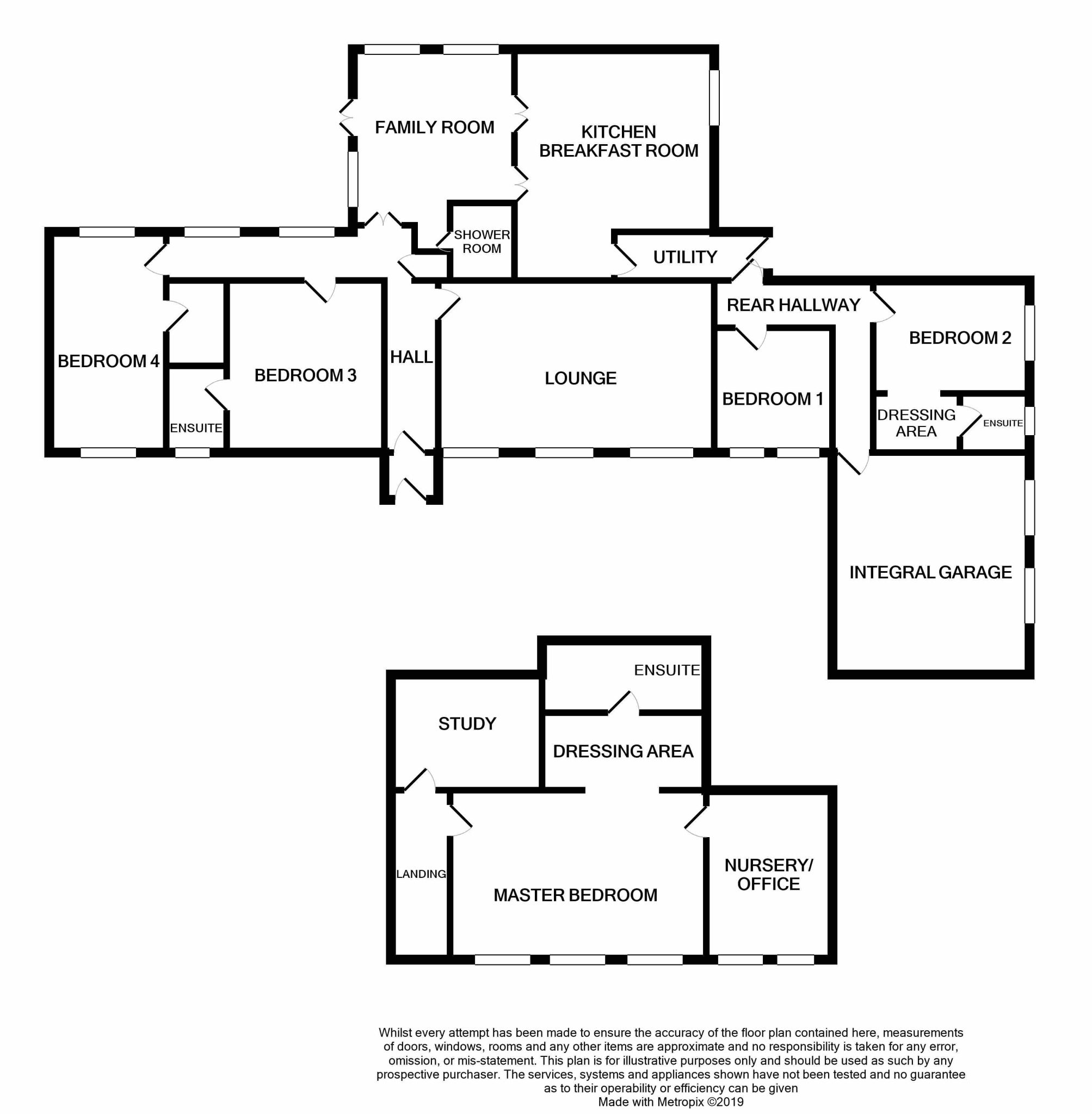Floorplan — Ballaclucas Farm & Equestrian Centre, Top Road, Crosby.