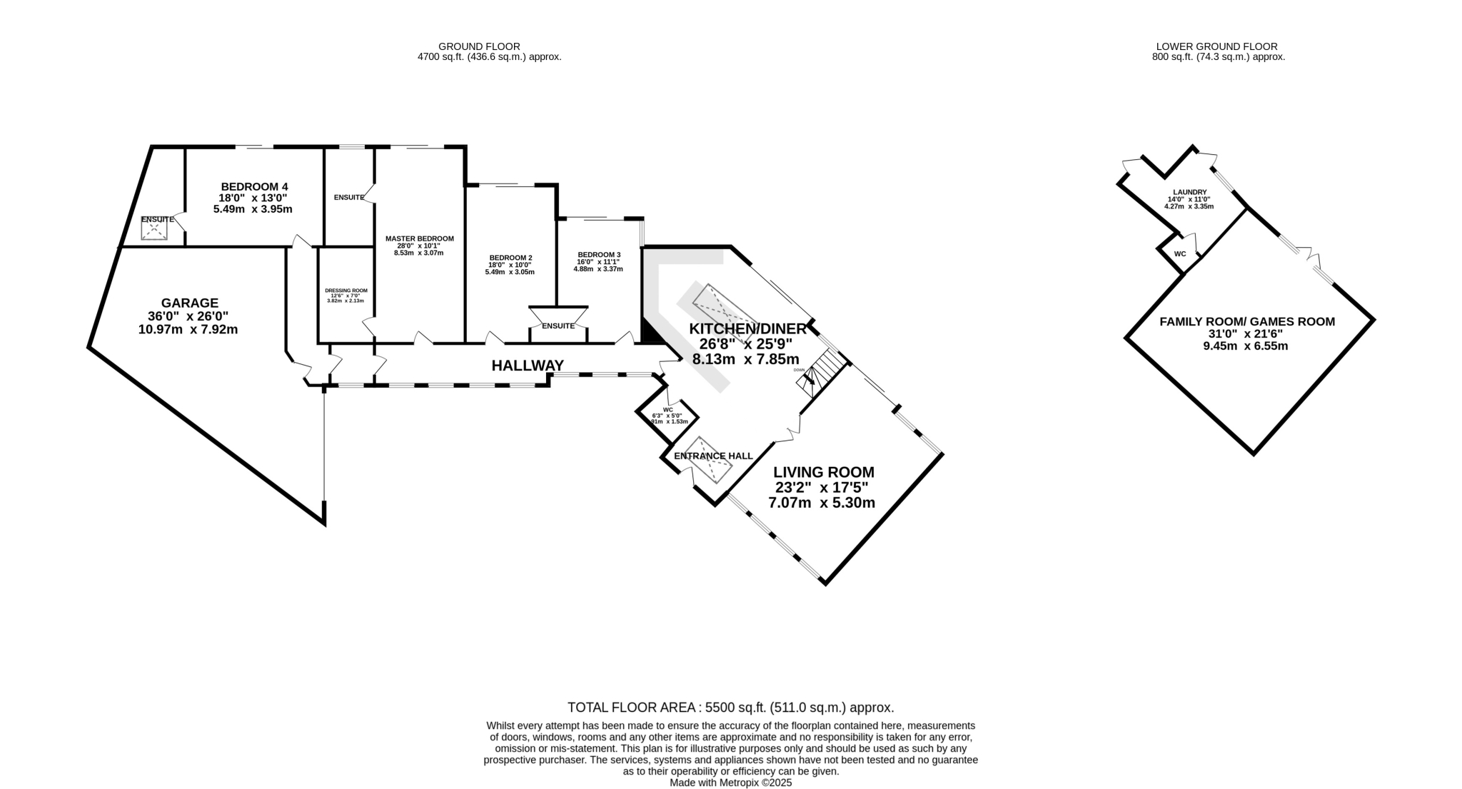 Floorplan — Bay View, Clay Head Road, Baldrine.
