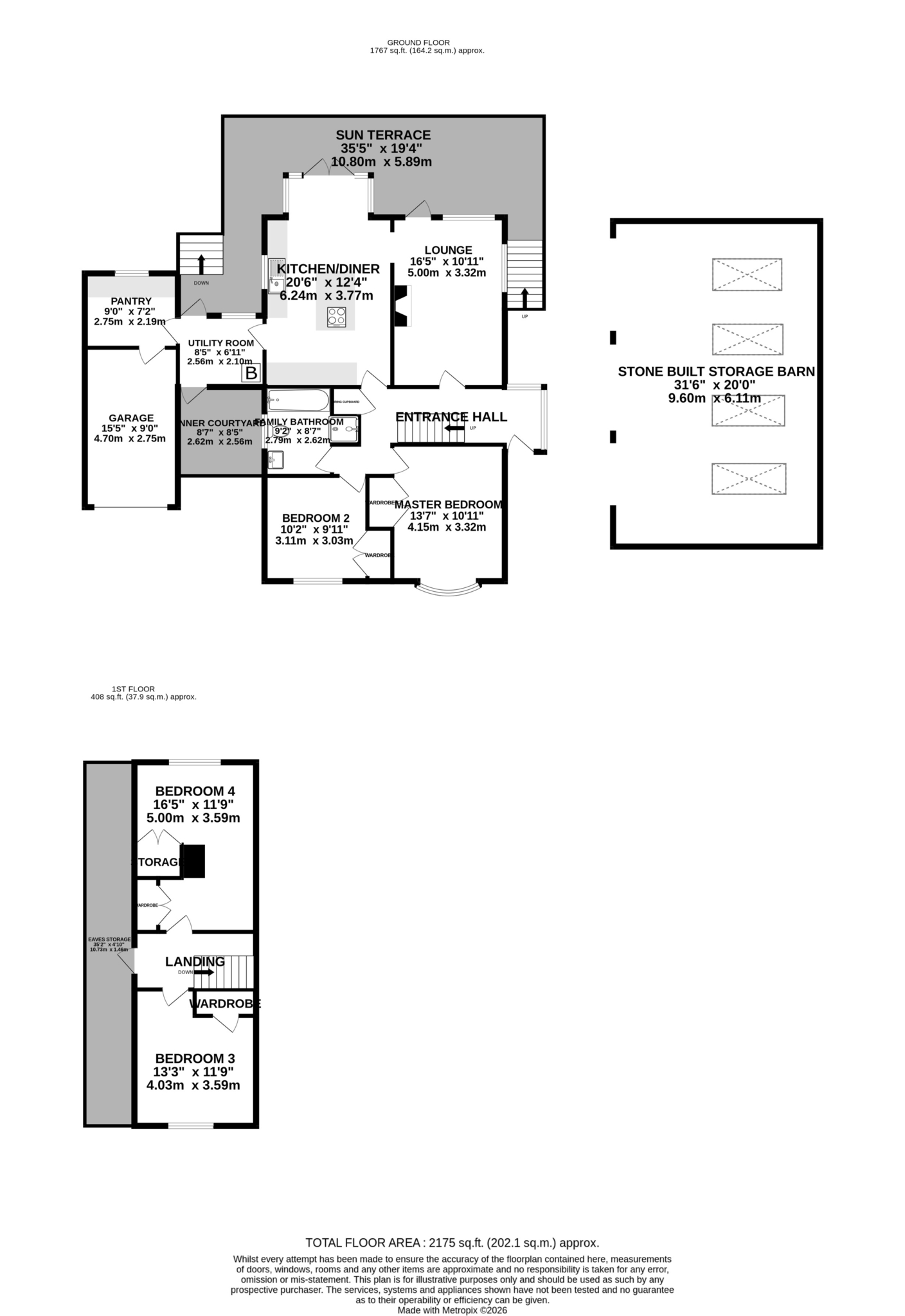 Floorplan — Cormin, Main Road, Glen Vine.
