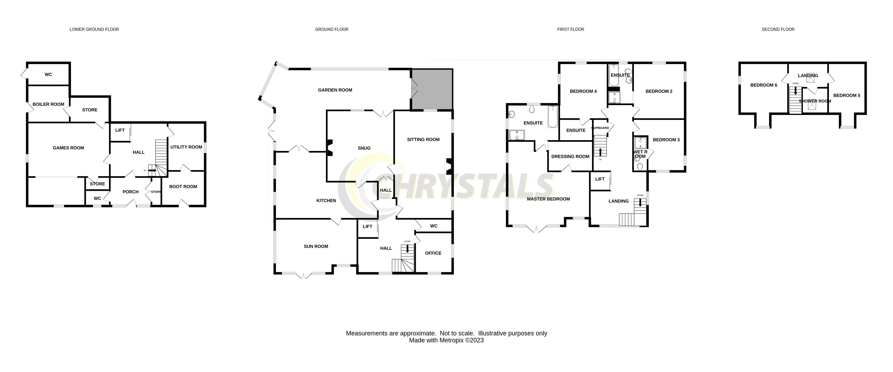 Floorplan — Ballaskyr Farmhouse, Kirk Michael.
