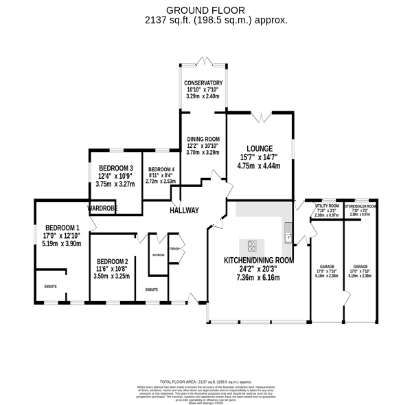 Floorplan — 4 Links Close, Peel.