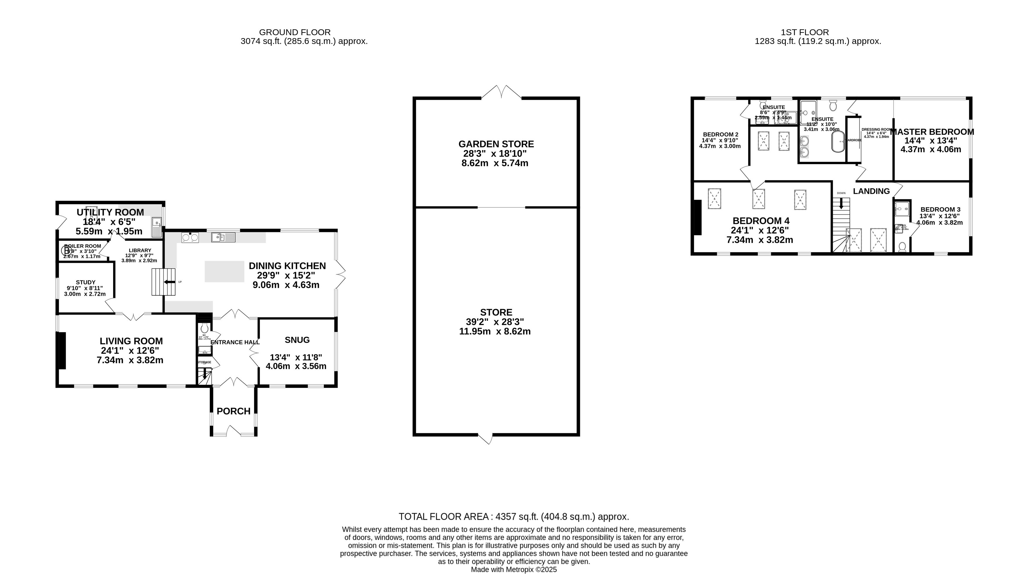 Floorplan — Ballamoar Farmhouse, Ballagill Road Doarlish Ard, Foxdale IM4 3BH.