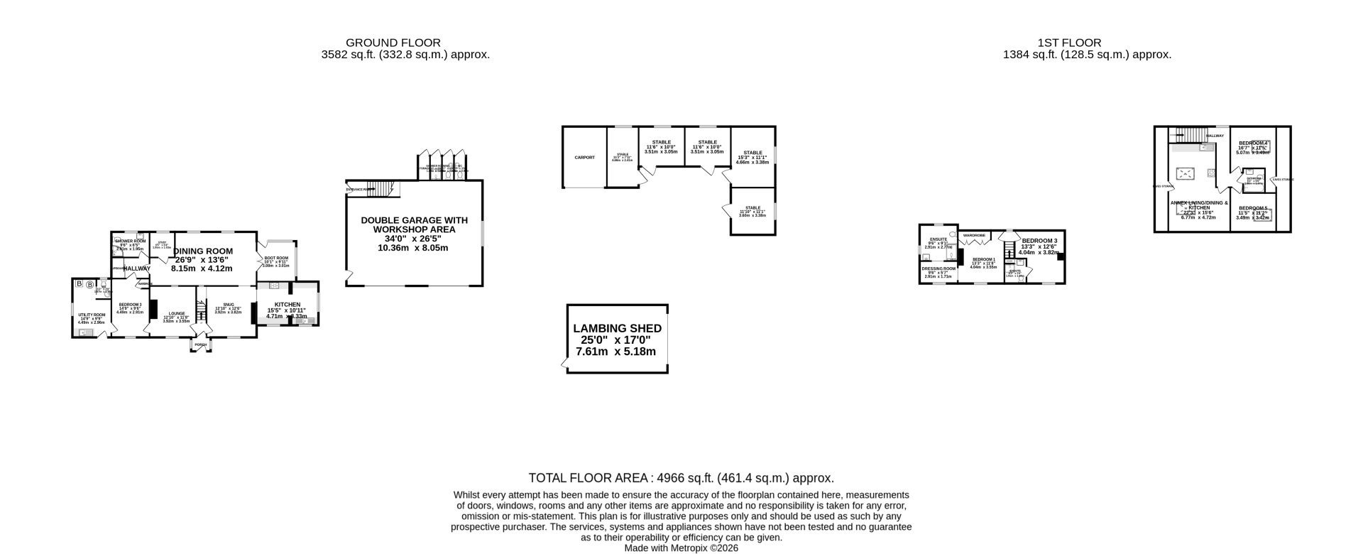 Floorplan — Ballamenagh cottage, Kirk Michael.