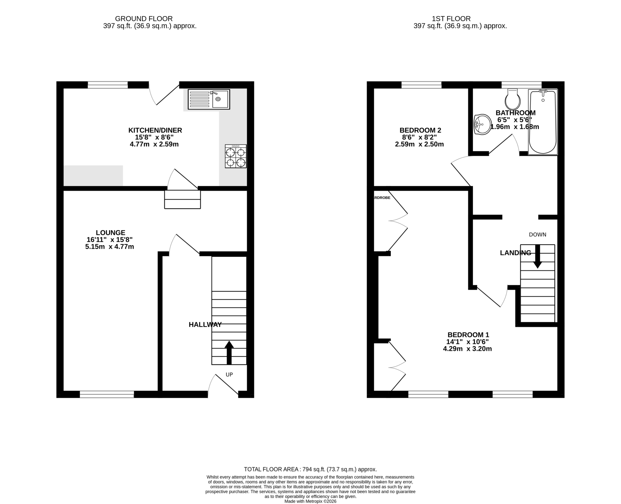Floorplan — 4 Bridge Street, Peel.