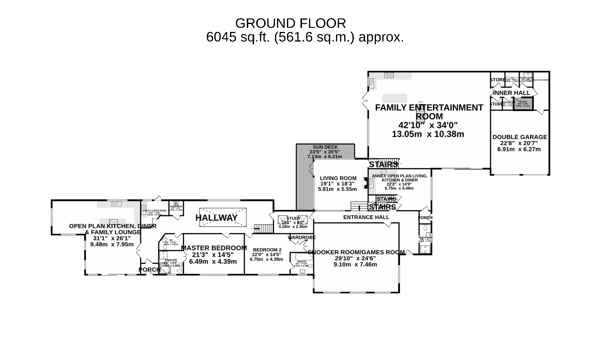 Floorplan — Glen Cam, Corlea Road, Ballasalla.