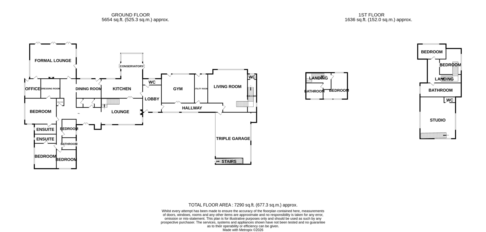 Floorplan — Corris Croft, The Garey, Lezayre, Ramsey.