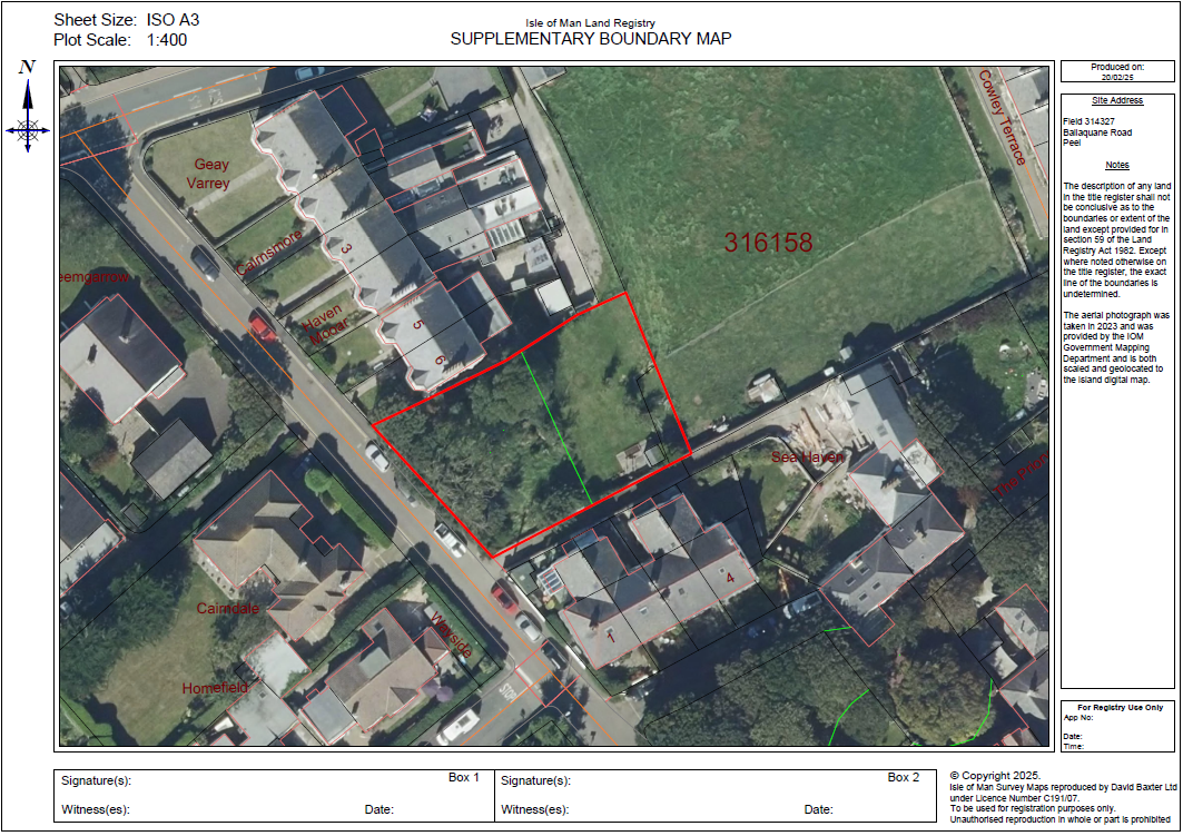 Floorplan — The Orchard, Peel.
