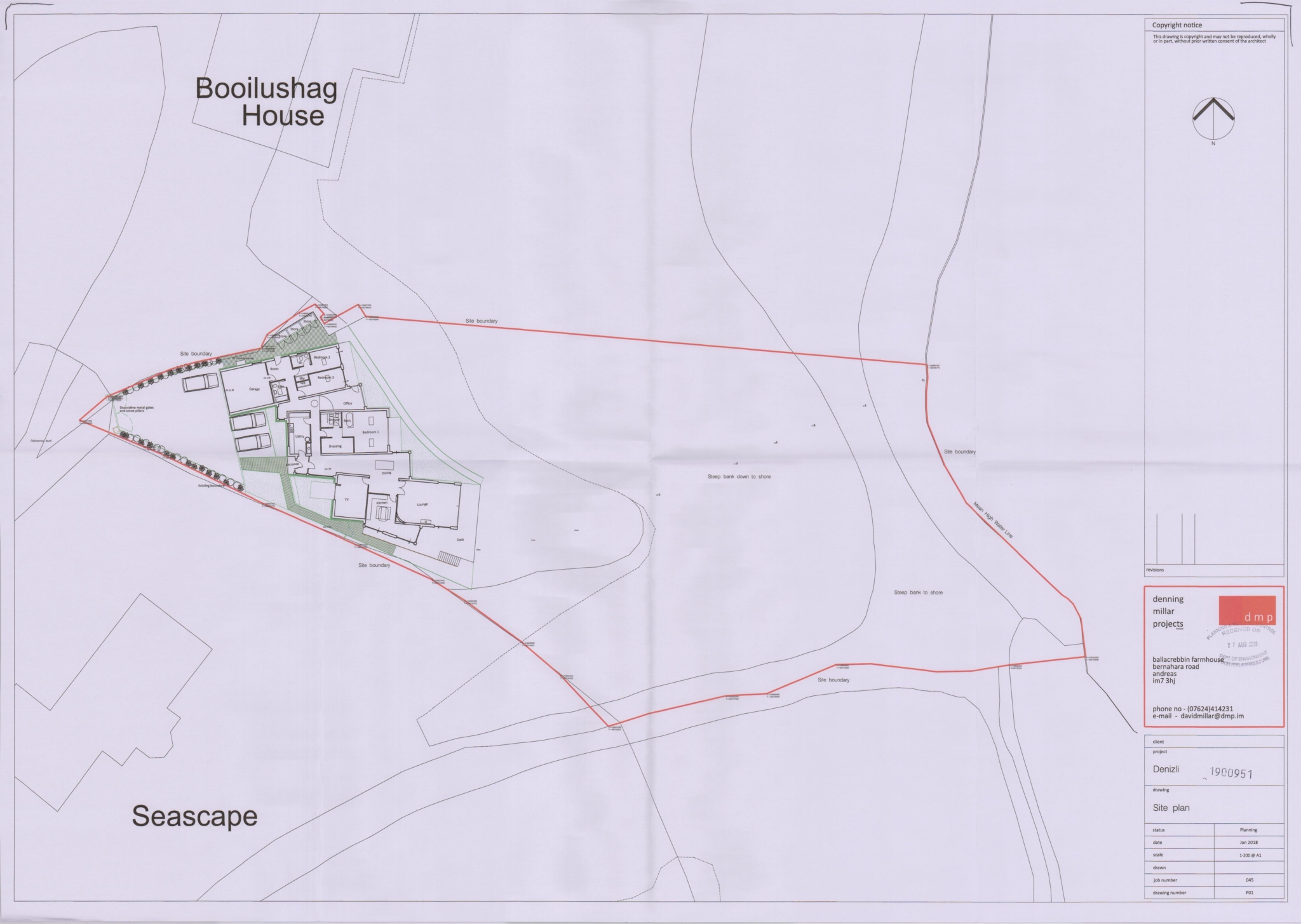 Floorplan — Denizli, Booilushag, Maughold, Ramsey.