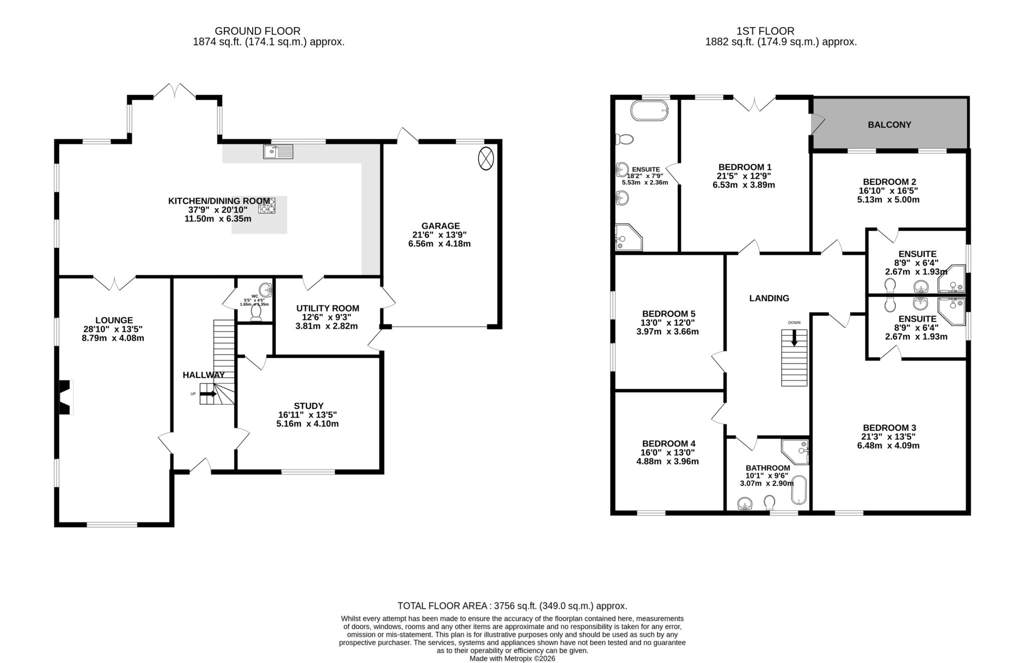 Floorplan — Spindrift, 6 Grand Island, Ramsey.