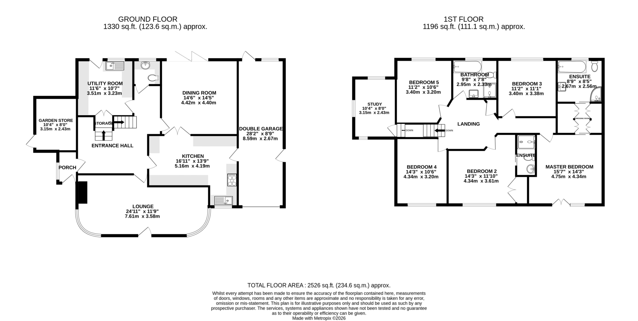 Floorplan — Kohima, Clay Head Road, Baldrine.