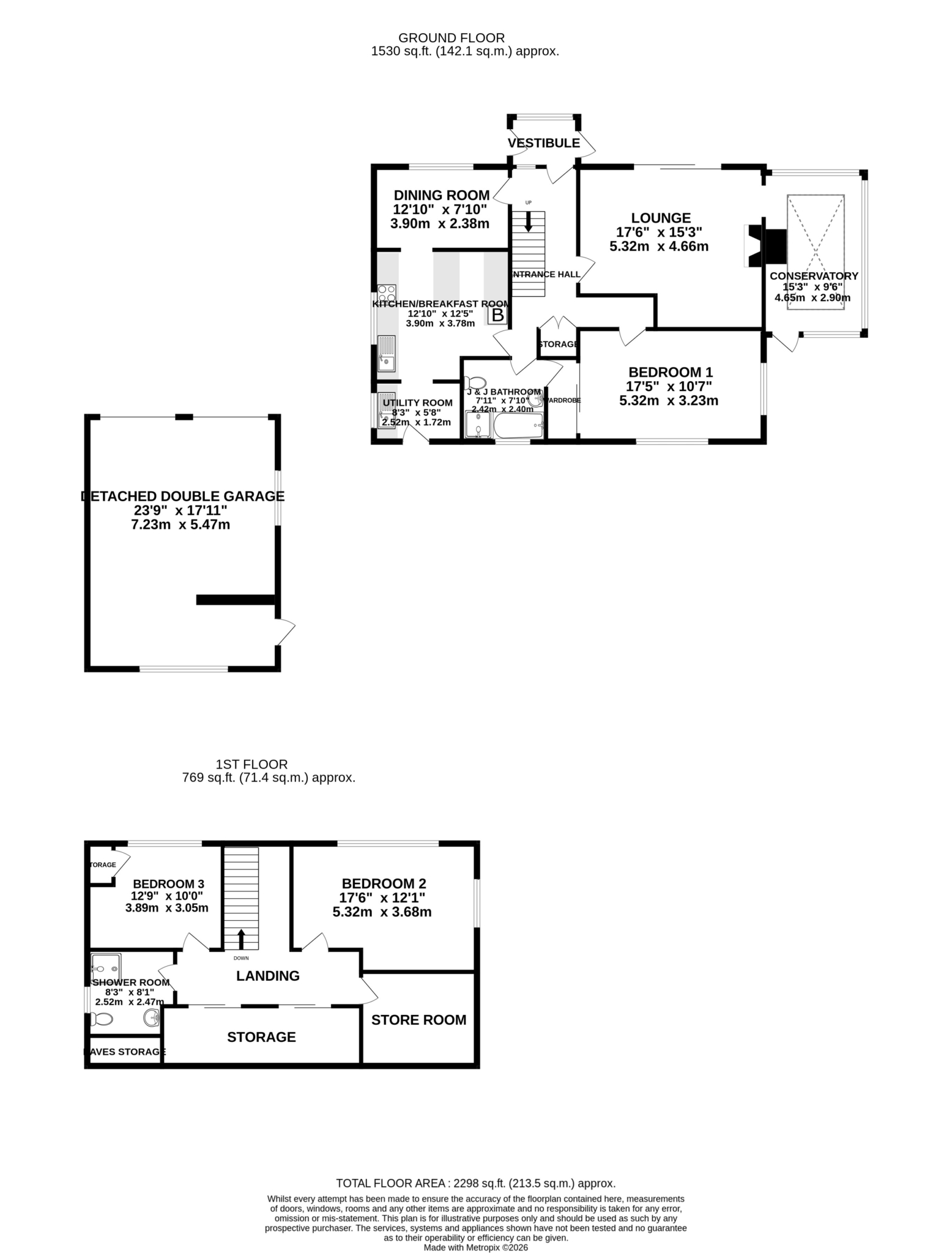 Floorplan — Fy-Yerrey, Eyreton Road, Crosby.