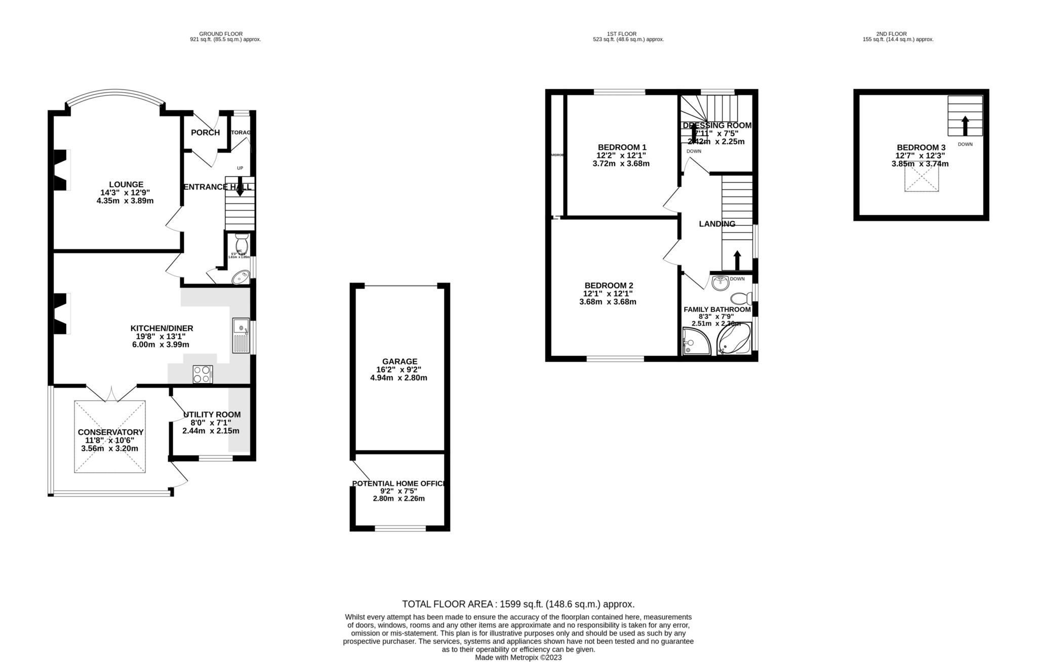 Floorplan — 43 High View Road, Douglas.