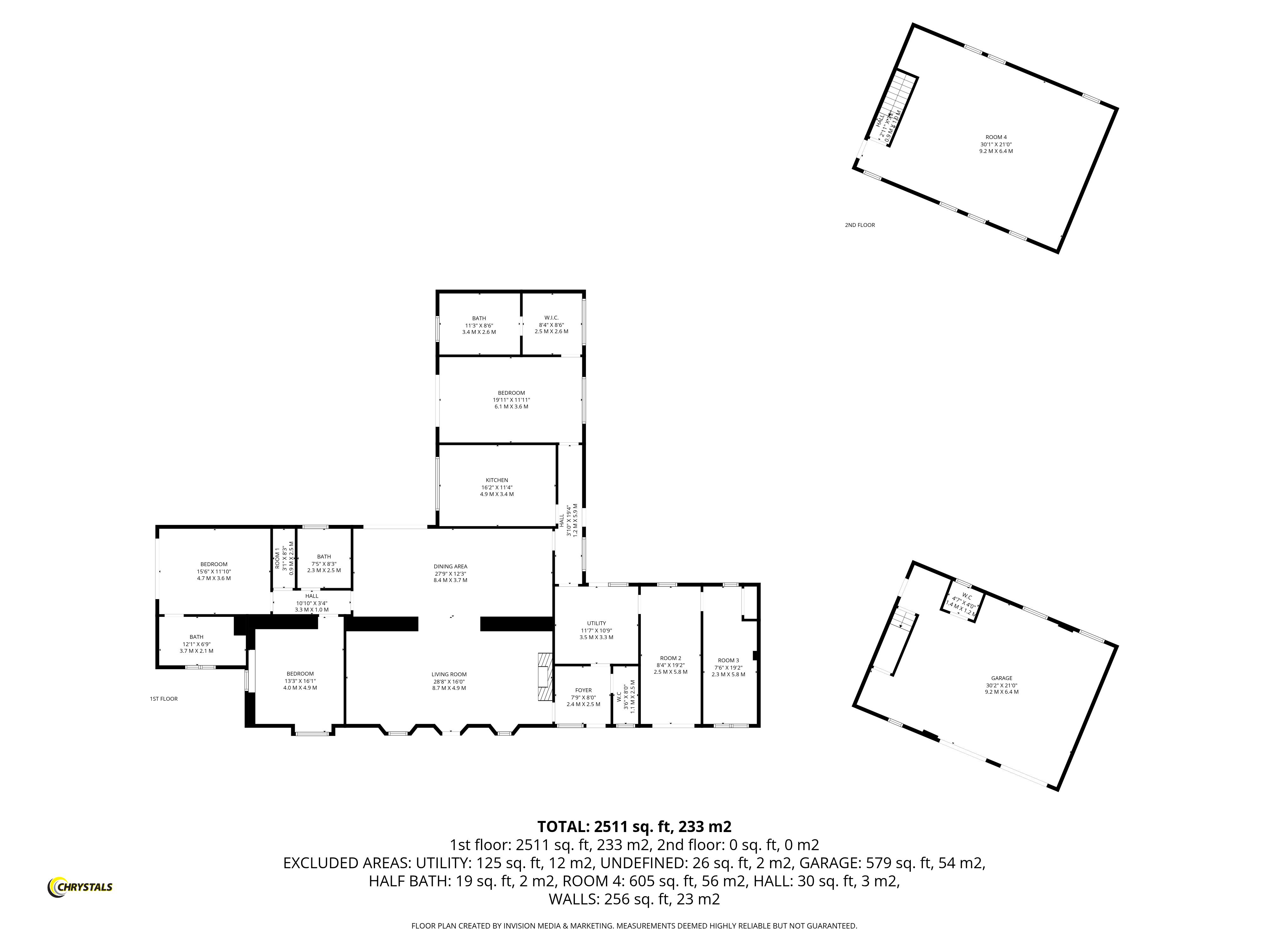 Floorplan — Close William, Loop Road West Craig, St Judes IM7 3BX.