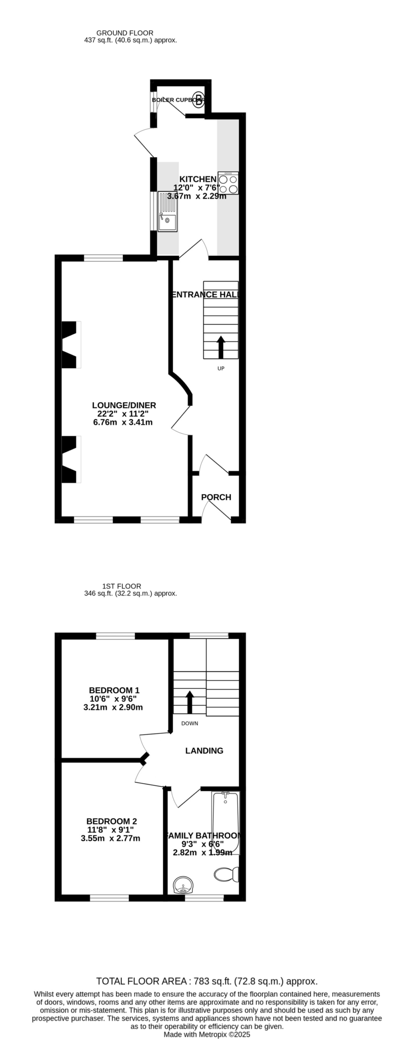 Floorplan — 7 Hatfield Grove, Douglas.