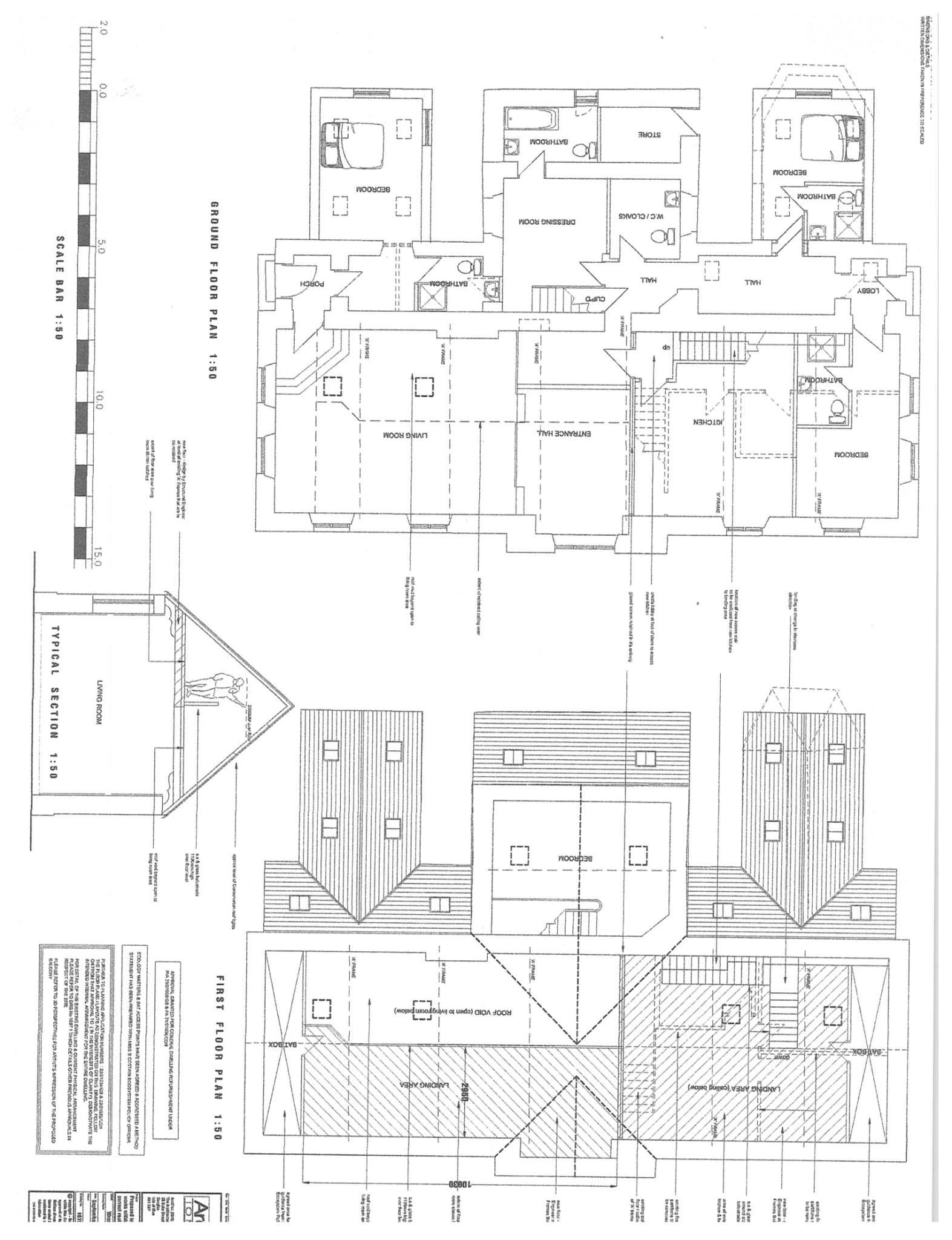 Floorplan — The Old School House, Sulby.