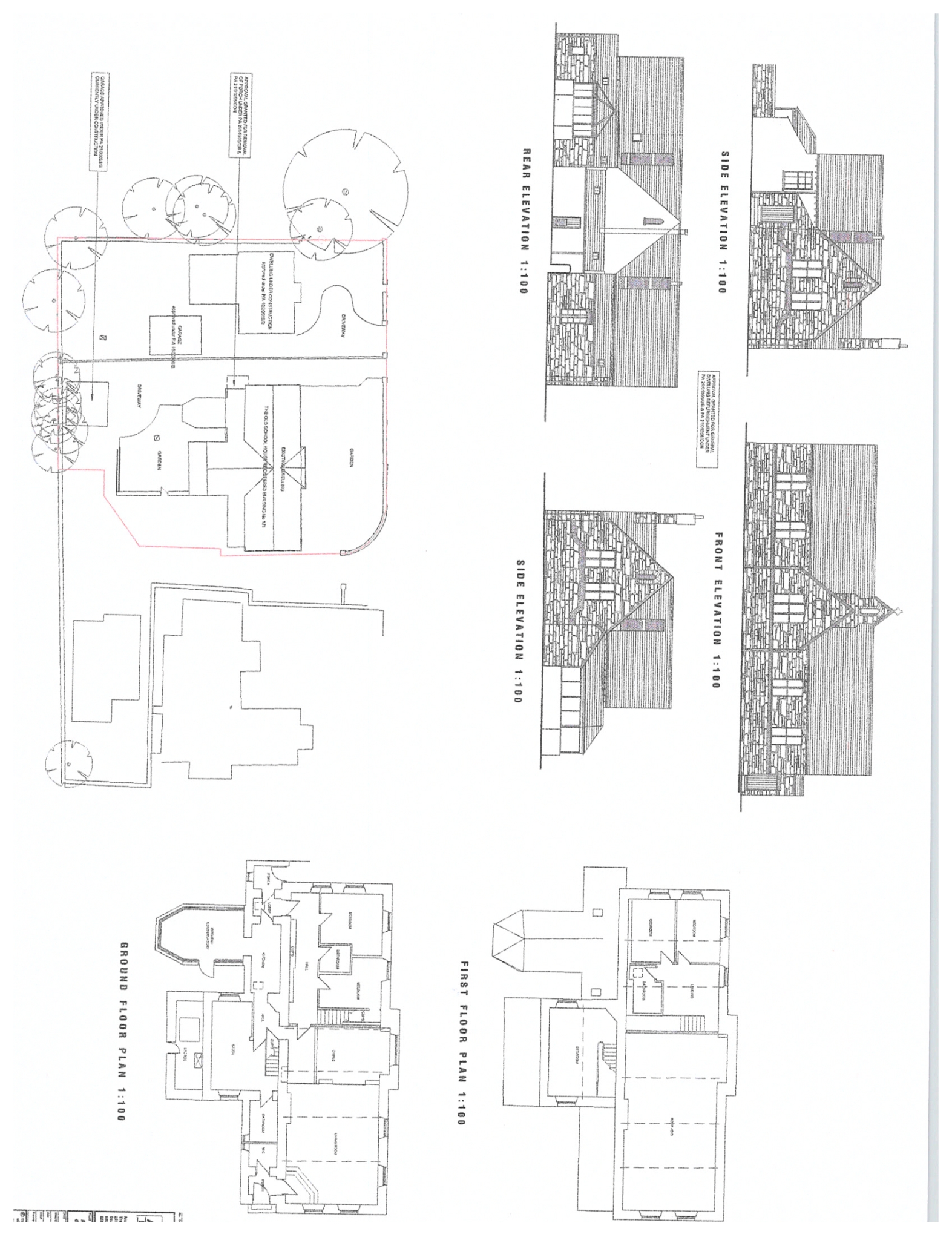 Floorplan — The Old School House, Sulby. — Plan 2 of 2