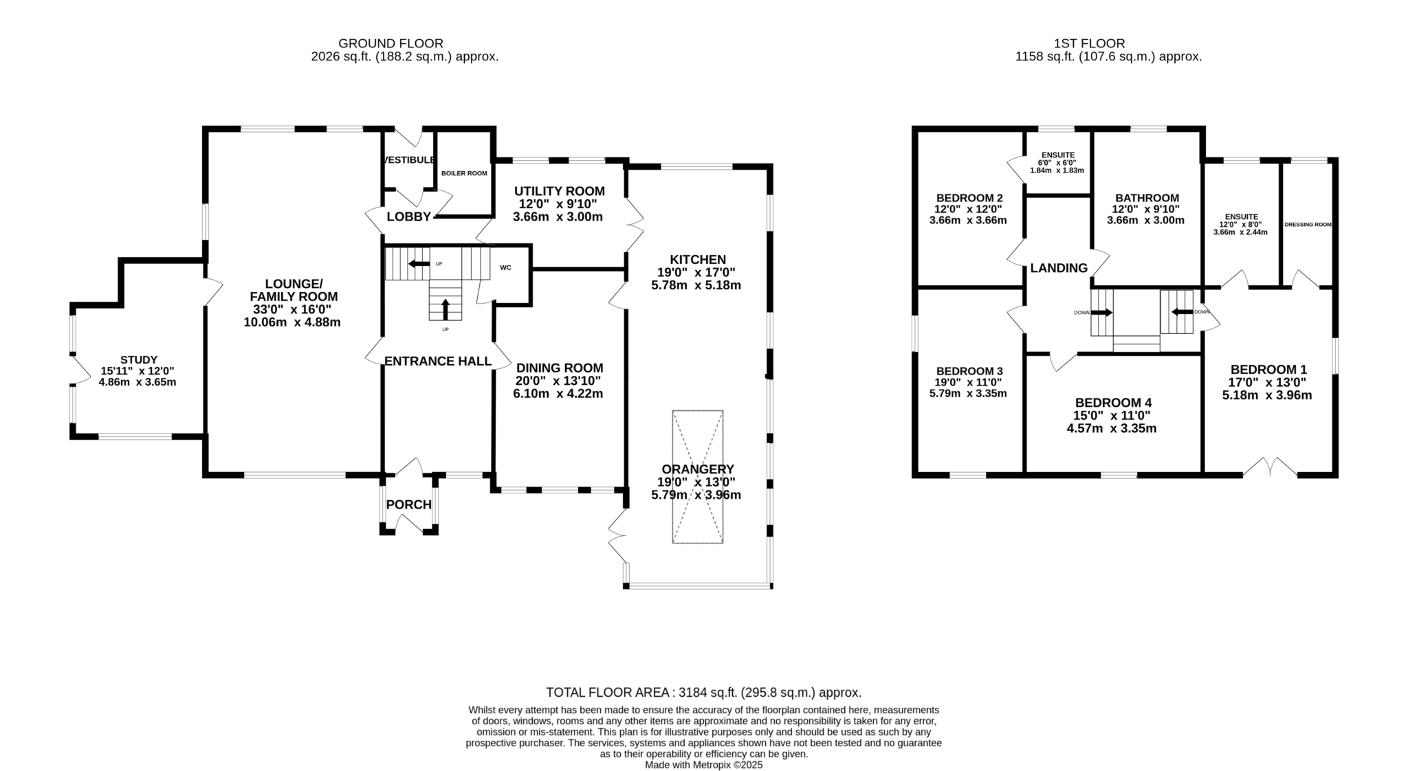 Floorplan — The Grange, Clypse Moar Road, Onchan.