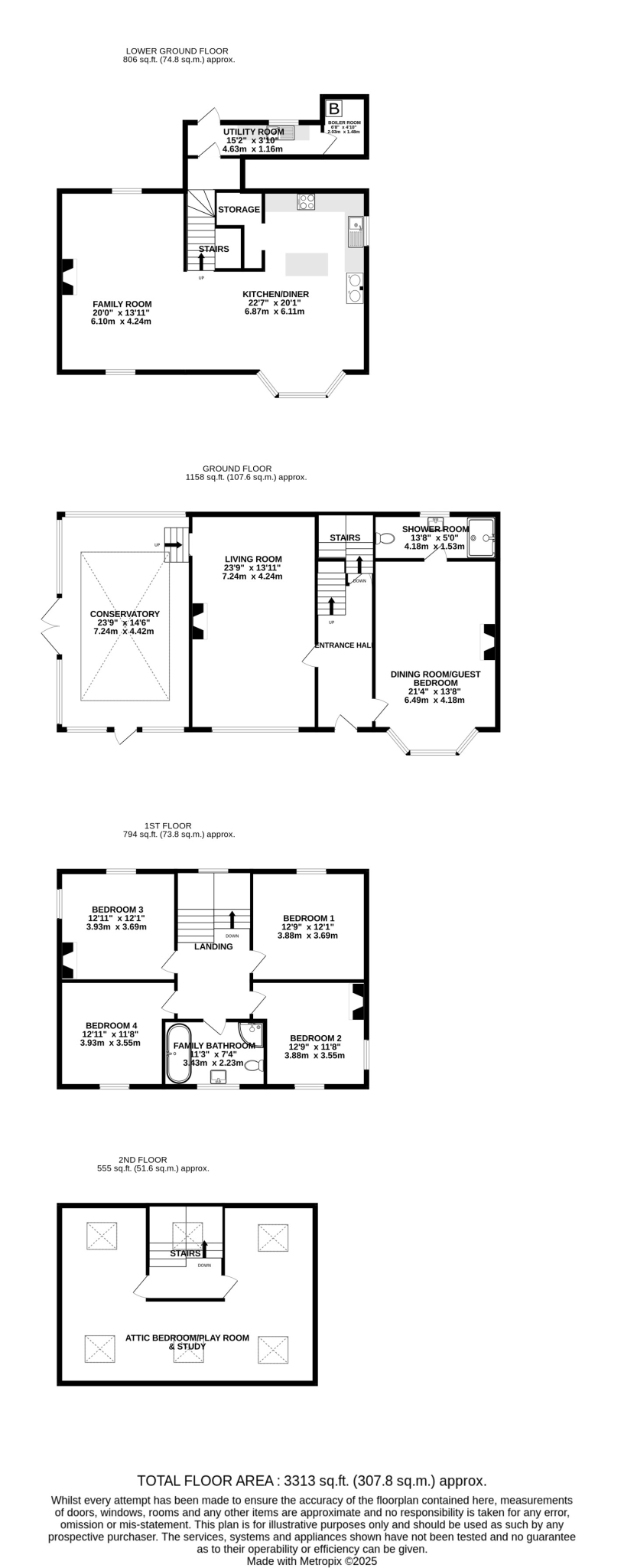 Floorplan — Rhencullen House, Kirk Michael.