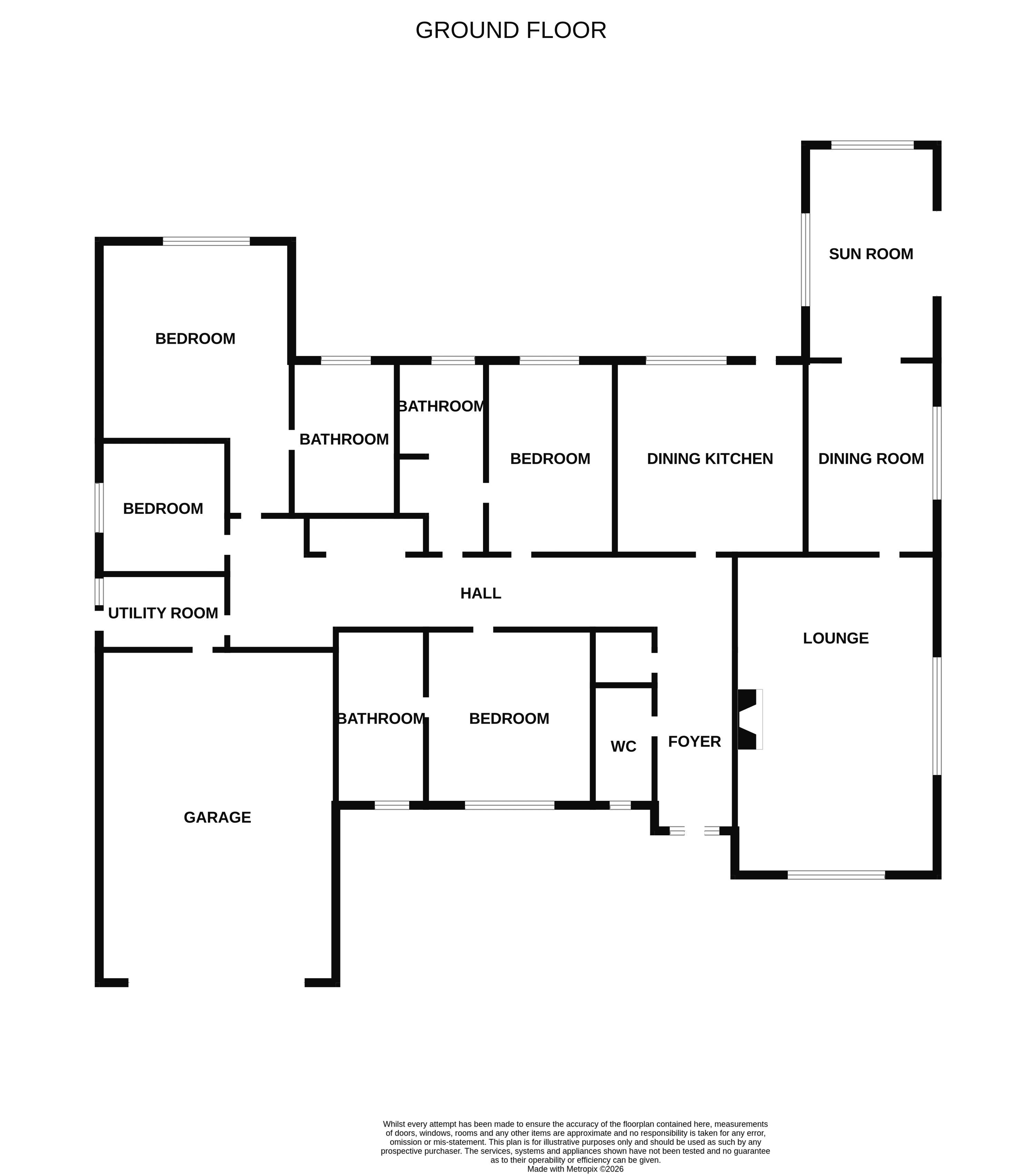 Floorplan — Awin Oirr, Ballastrooan, Colby IM9 4NR.