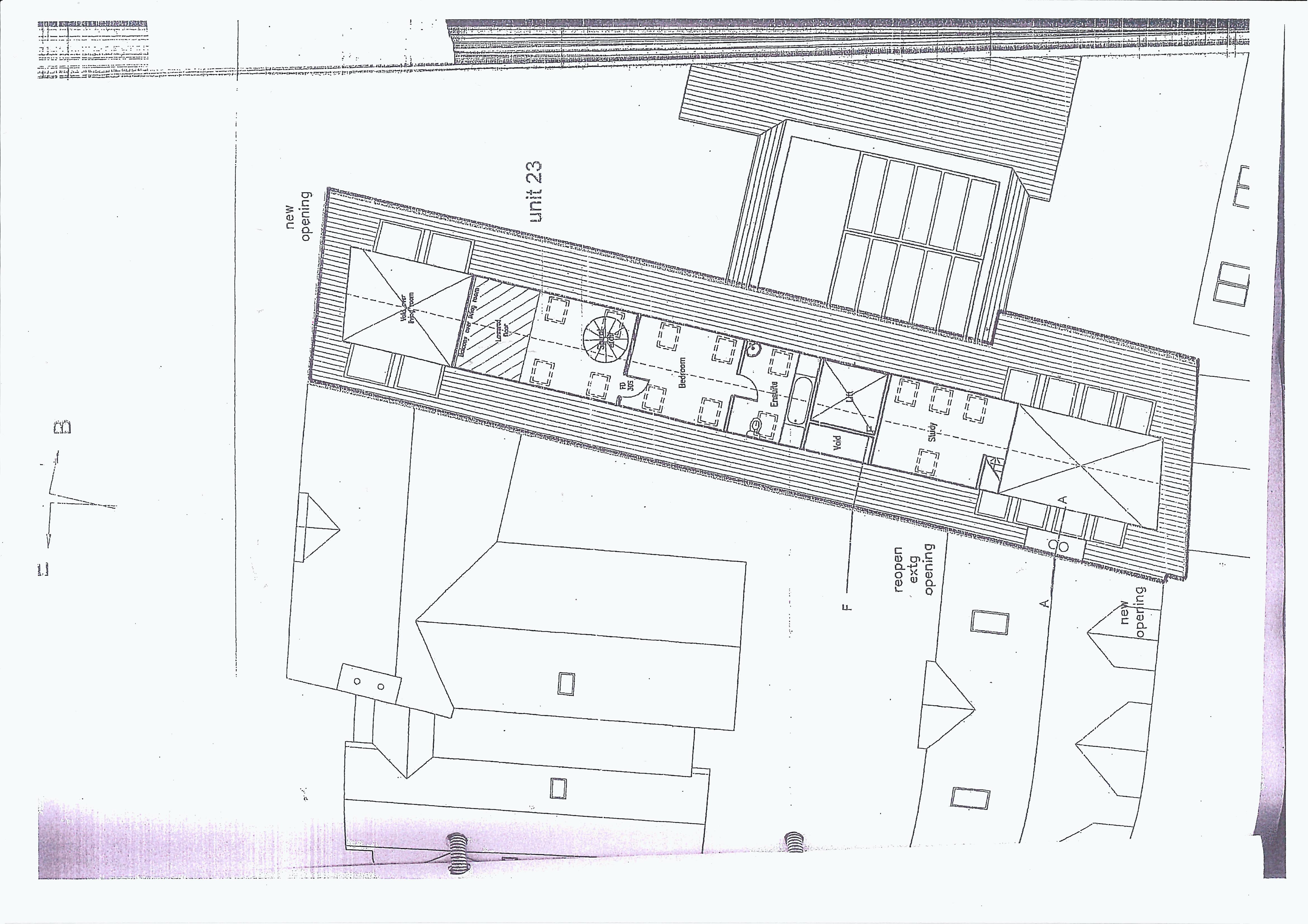 Floorplan — The Penthouse, Viking Longhouse Mariners Wharf, Peel IM5 1AR. — Plan 2 of 2