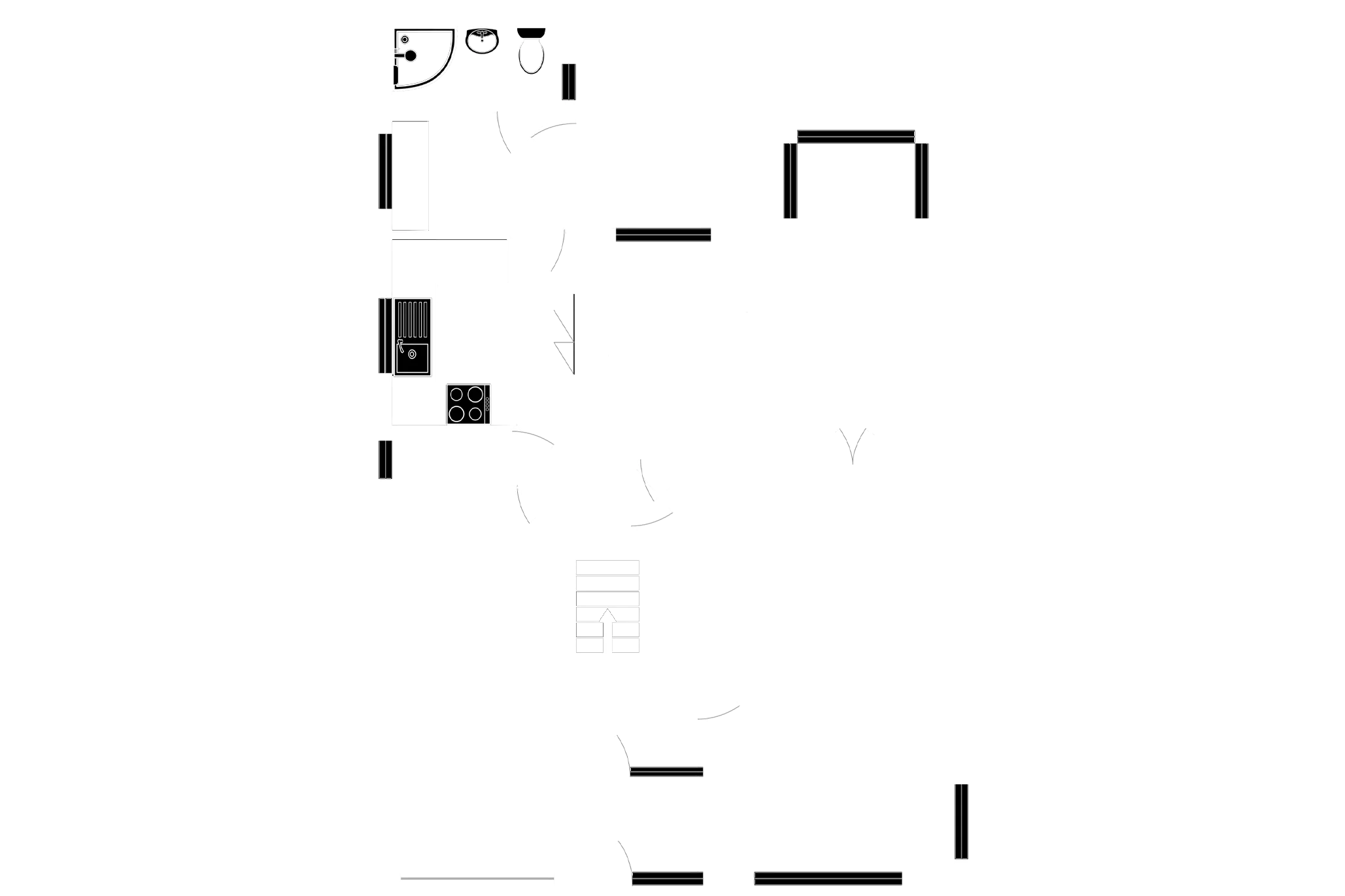 Floorplan — 3 Marina Close, Onchan.