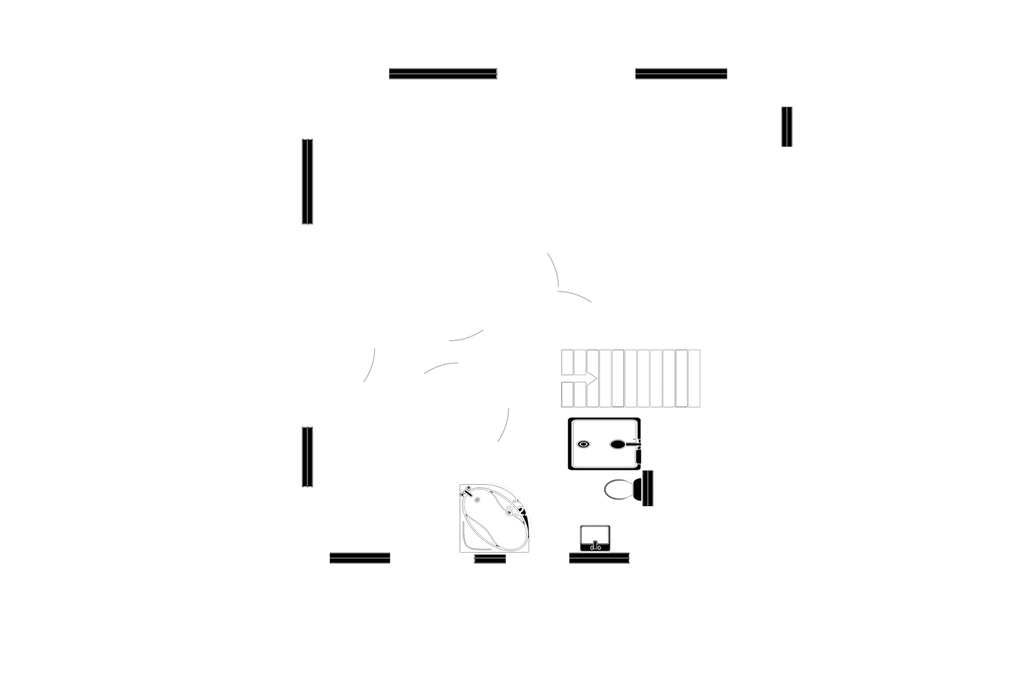 Floorplan — Blossom Hill, Main Road, Union Mills. — Plan 2 of 2