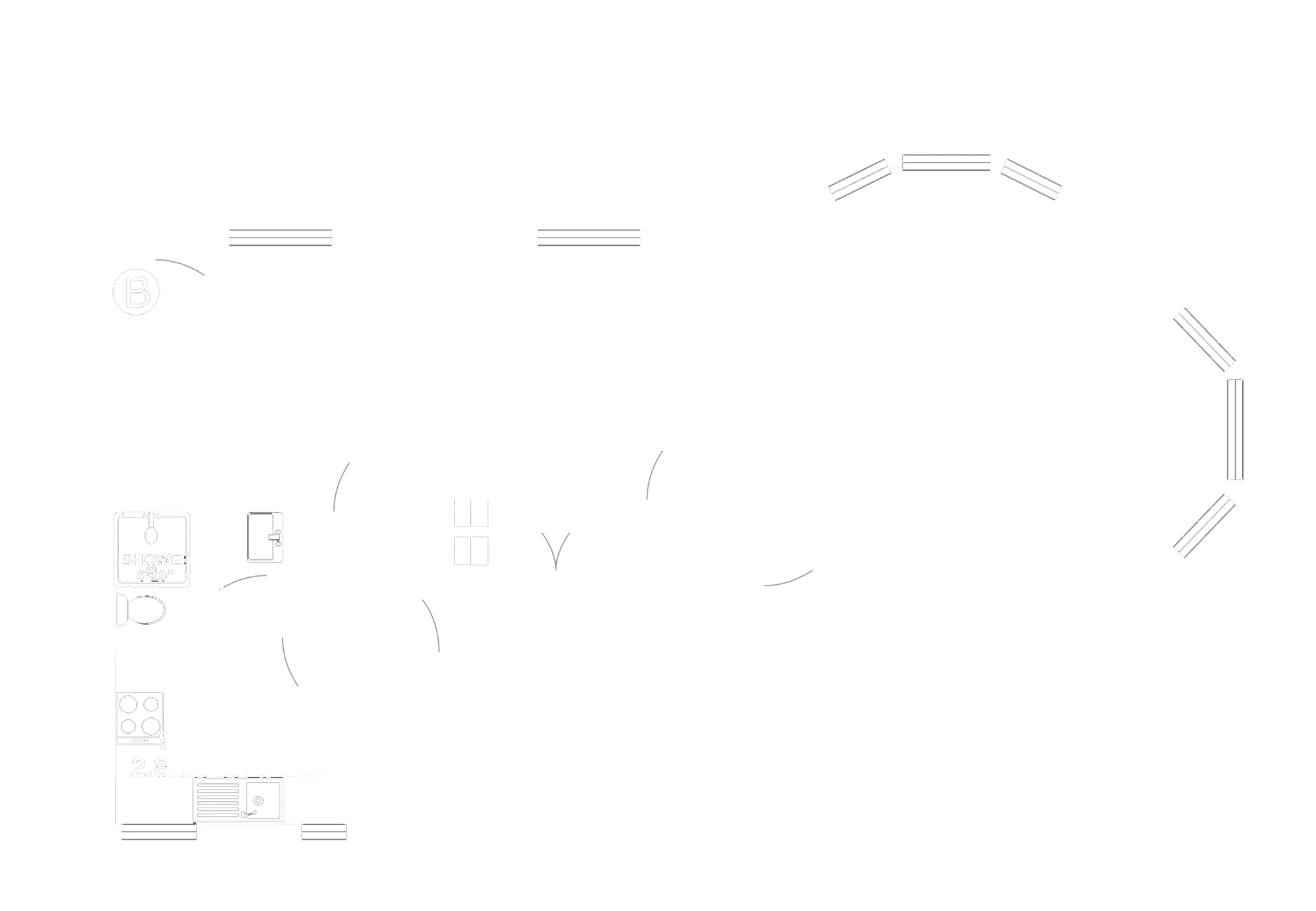 Floorplan — Flat 1, The Headlands, Peel.
