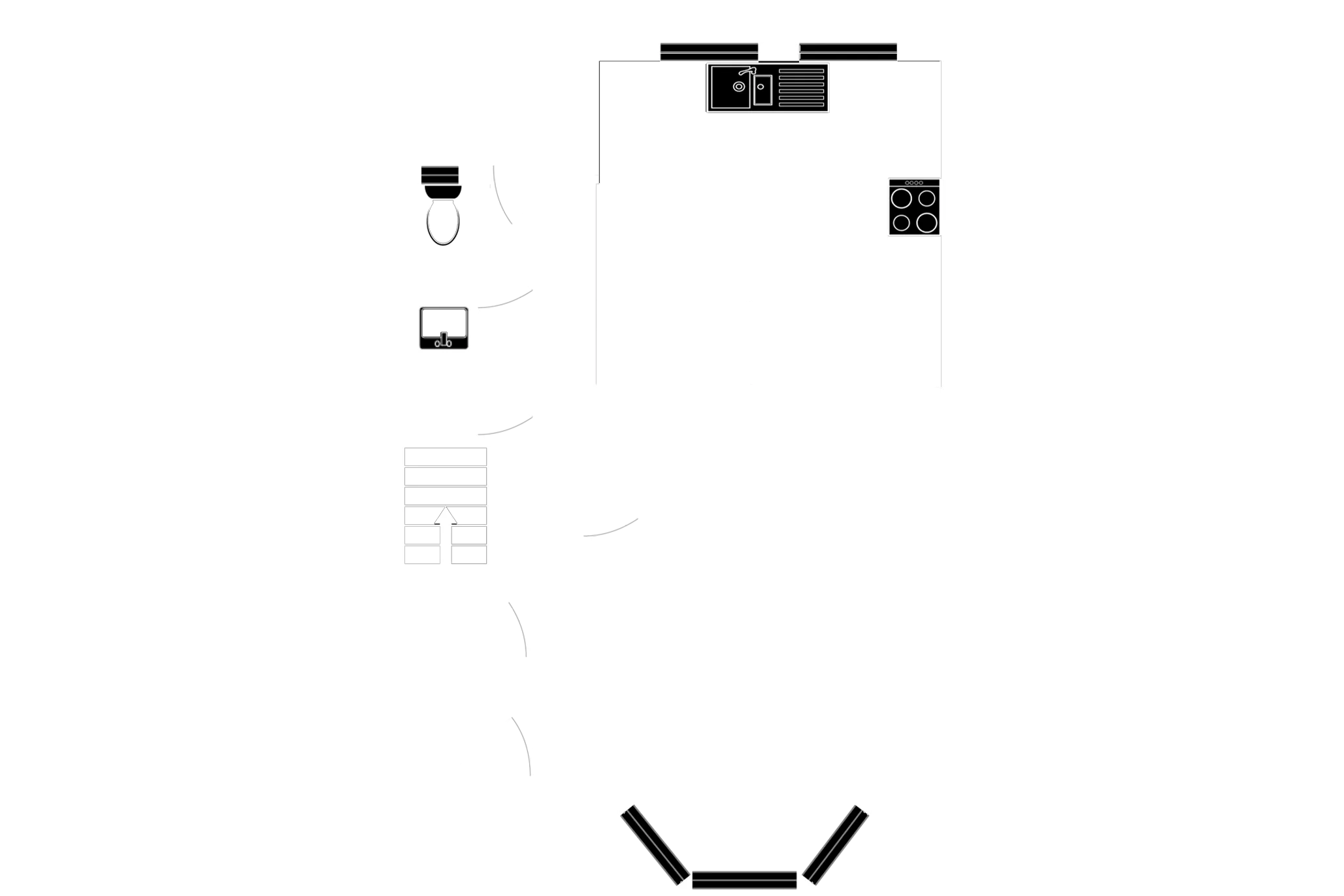 Floorplan — 3 Crellins Court, Grosvenor Road, Douglas.