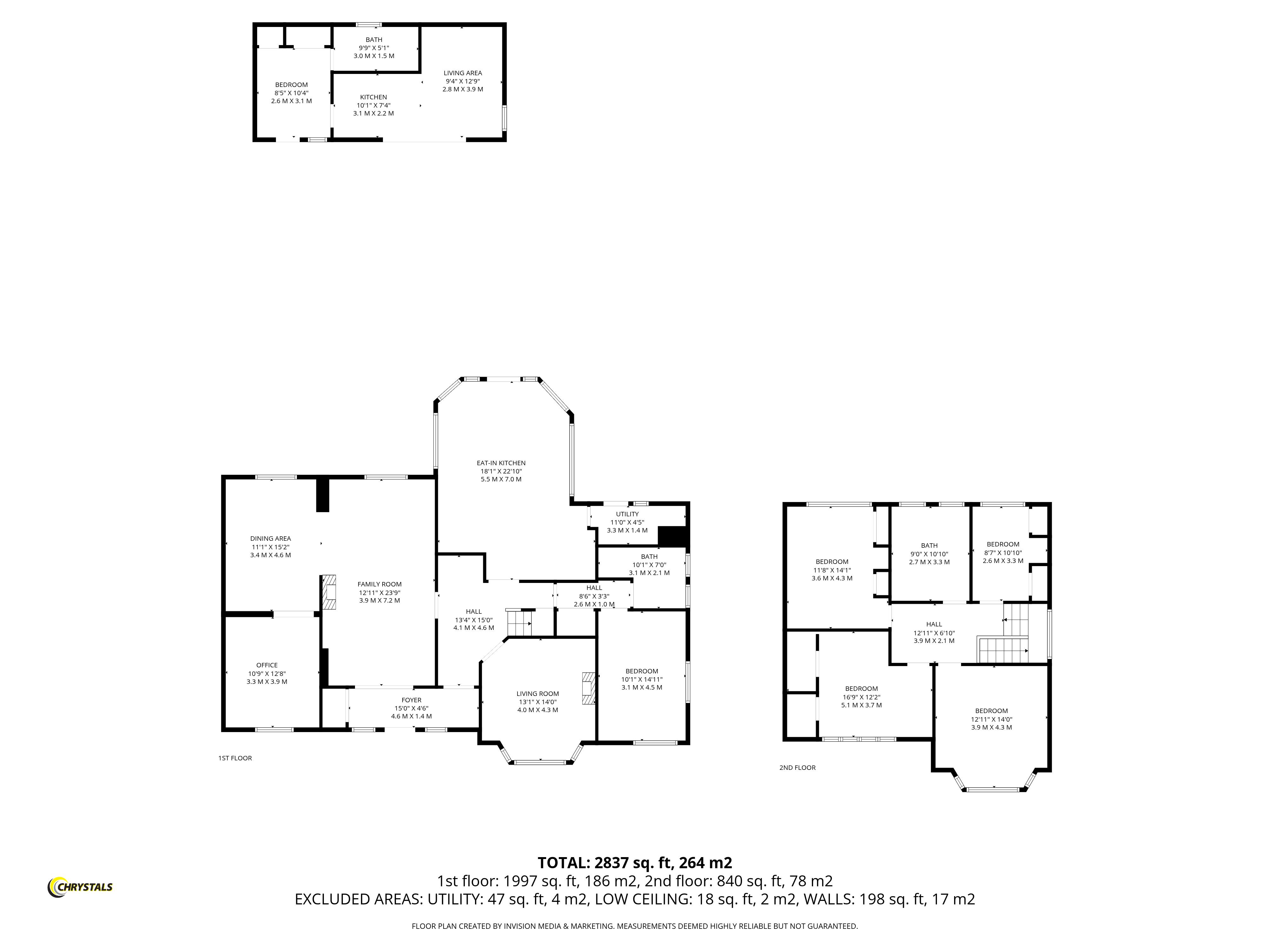 Floorplan — Wendover, Douglas Road, Castletown IM9 1TJ.