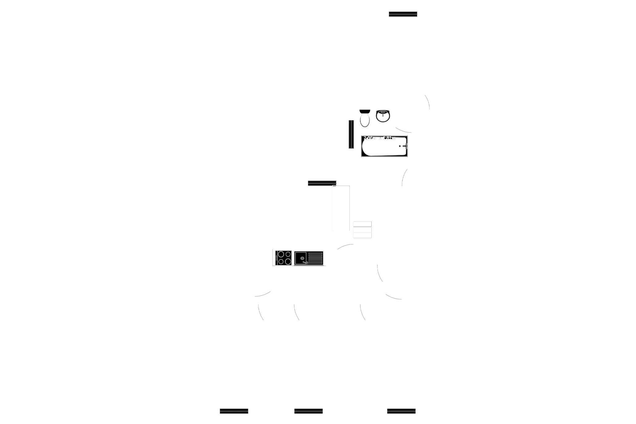 Floorplan — Flat 7, 1-2 Woodville Terrace, Douglas.
