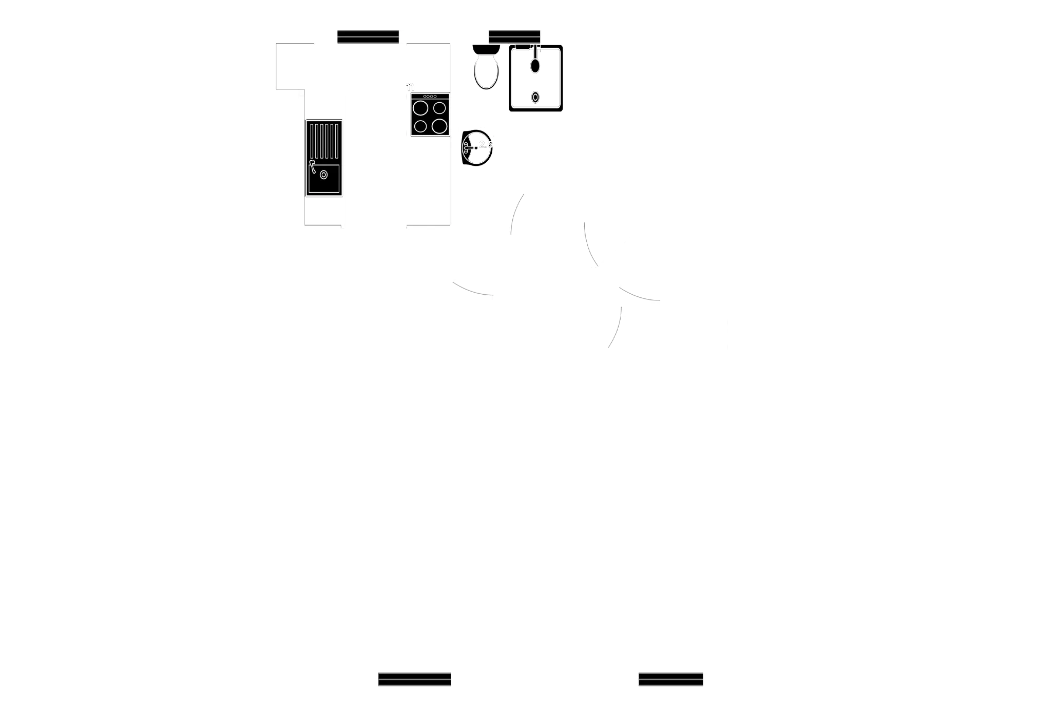 Floorplan — Flat 4, Ventnor, Ballure Road, Ramsey.