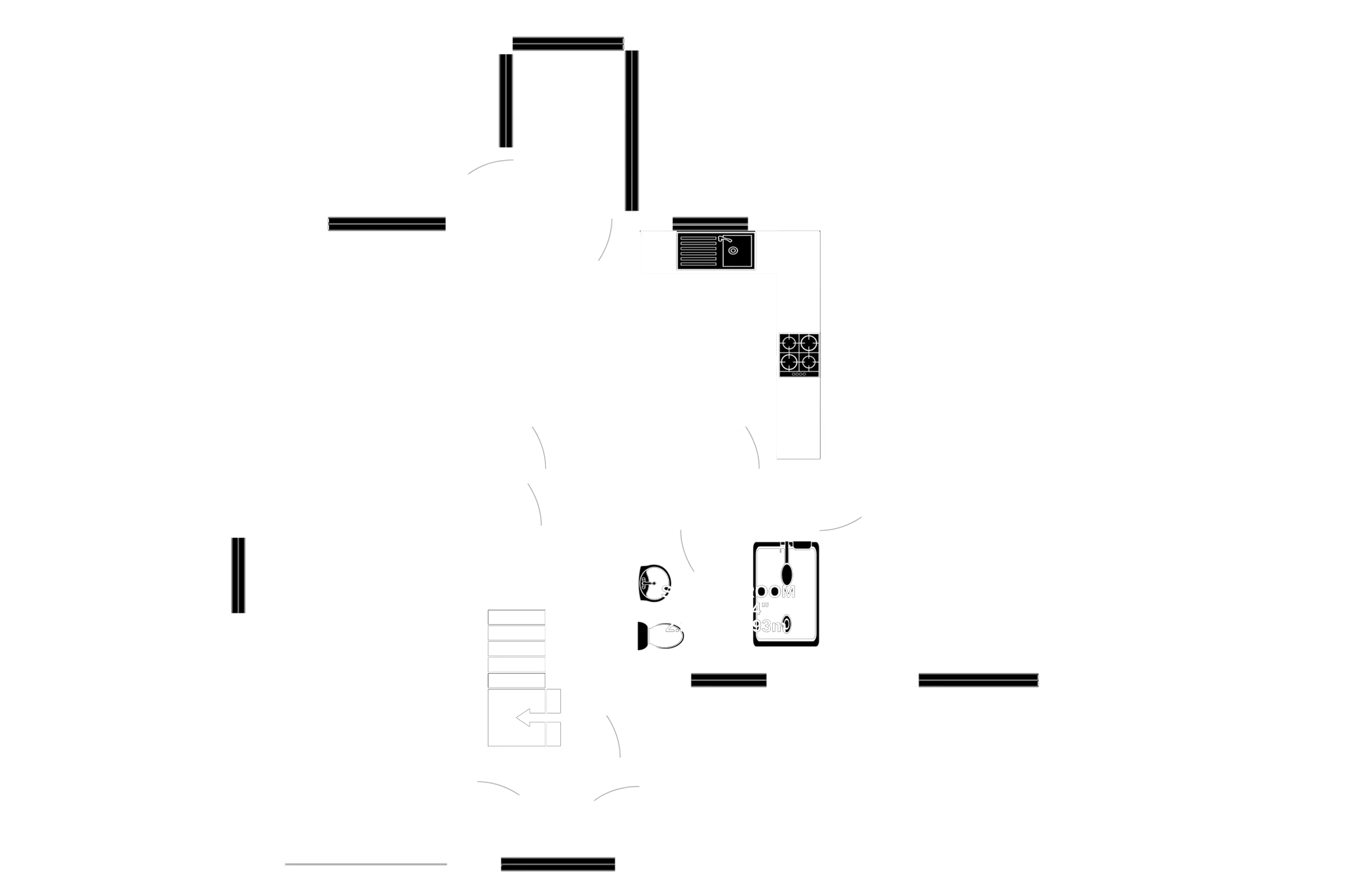Floorplan — Clovelly, 60 Howe Road, Onchan.
